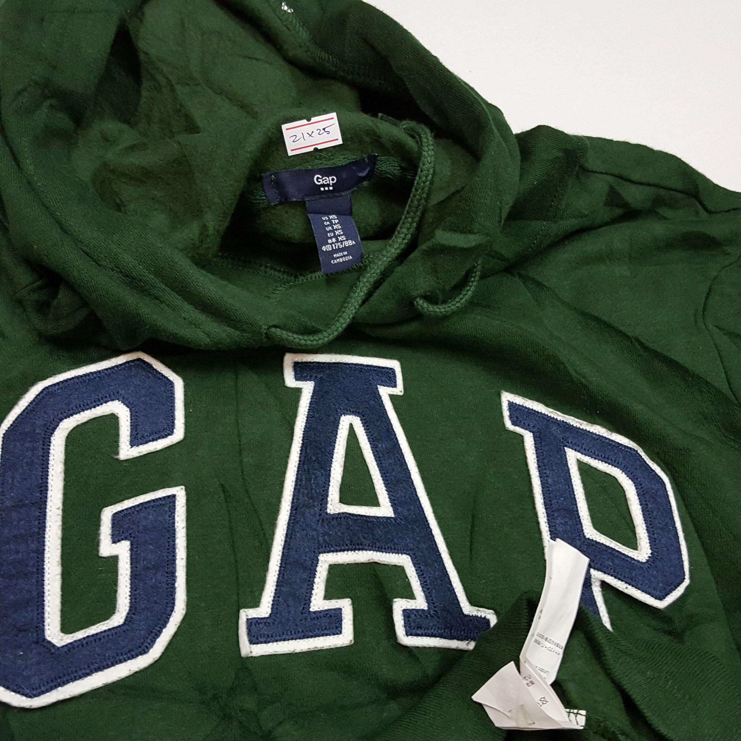 Gap × Vintage Vintage GAP Streetwear Style big logo design hoodies Size US M / EU 48-50 / 2 - 4 Thumbnail
