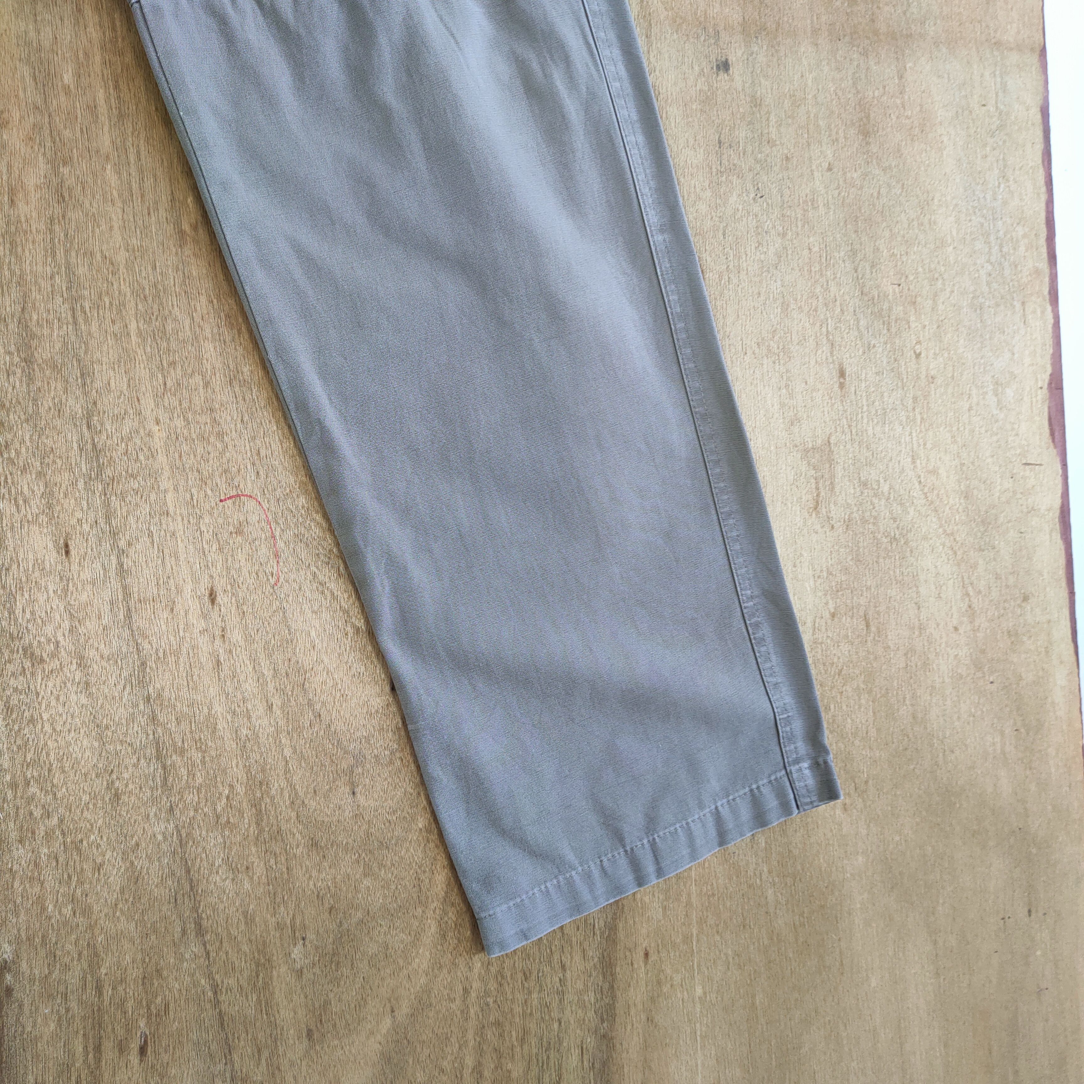 Japanese Brand VINTAGE JAPANESE HANGDA FADED CARGO PANTS Size US 29 - 8 Thumbnail