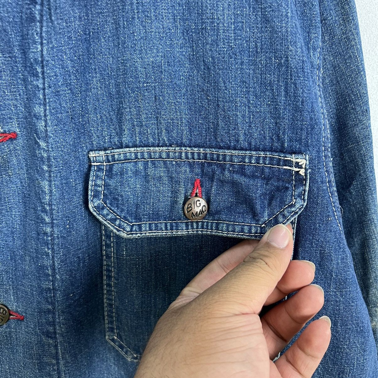 Vintage VINTAGE HIKORY CHORE JACKET BIG MAC JCPENNY WORKER WEAR Size US L / EU 52-54 / 3 - 5 Thumbnail