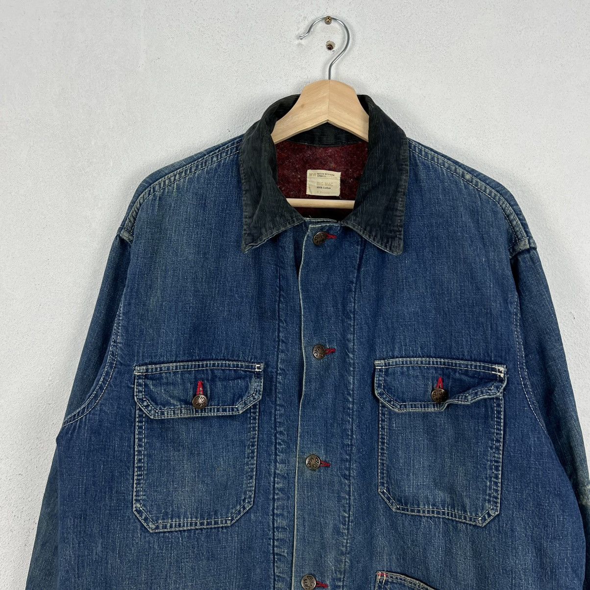 Vintage VINTAGE HIKORY CHORE JACKET BIG MAC JCPENNY WORKER WEAR Size US L / EU 52-54 / 3 - 2 Thumbnail