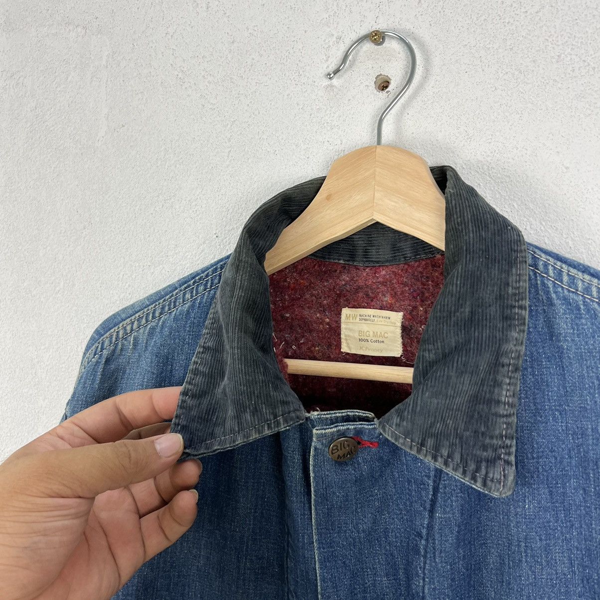 Vintage VINTAGE HIKORY CHORE JACKET BIG MAC JCPENNY WORKER WEAR Size US L / EU 52-54 / 3 - 6 Thumbnail