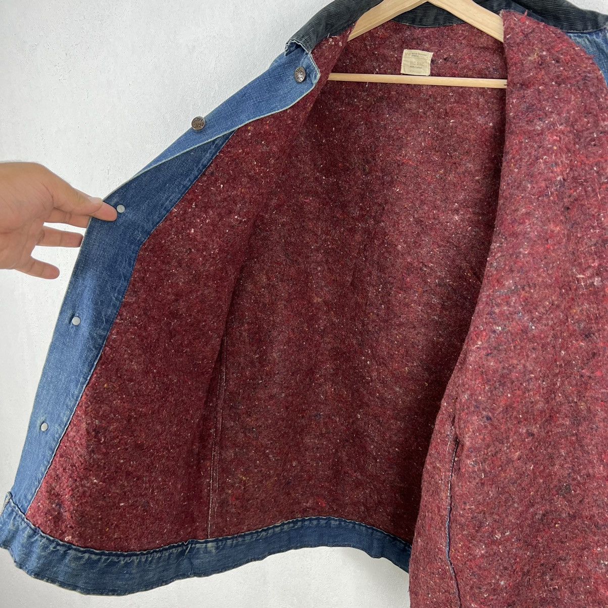 Vintage VINTAGE HIKORY CHORE JACKET BIG MAC JCPENNY WORKER WEAR Size US L / EU 52-54 / 3 - 11 Thumbnail
