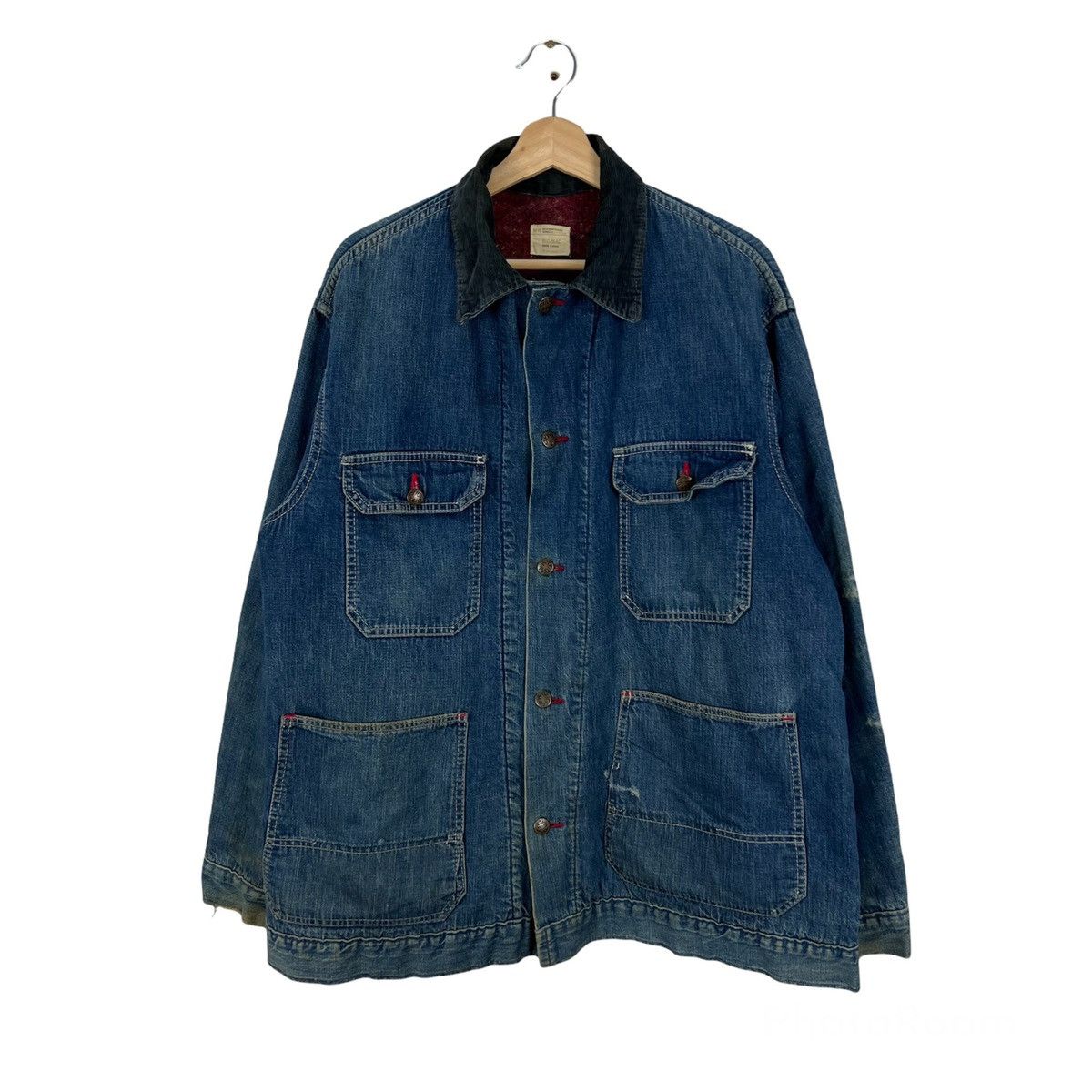 Vintage VINTAGE HIKORY CHORE JACKET BIG MAC JCPENNY WORKER WEAR Size US L / EU 52-54 / 3 - 1 Thumbnail