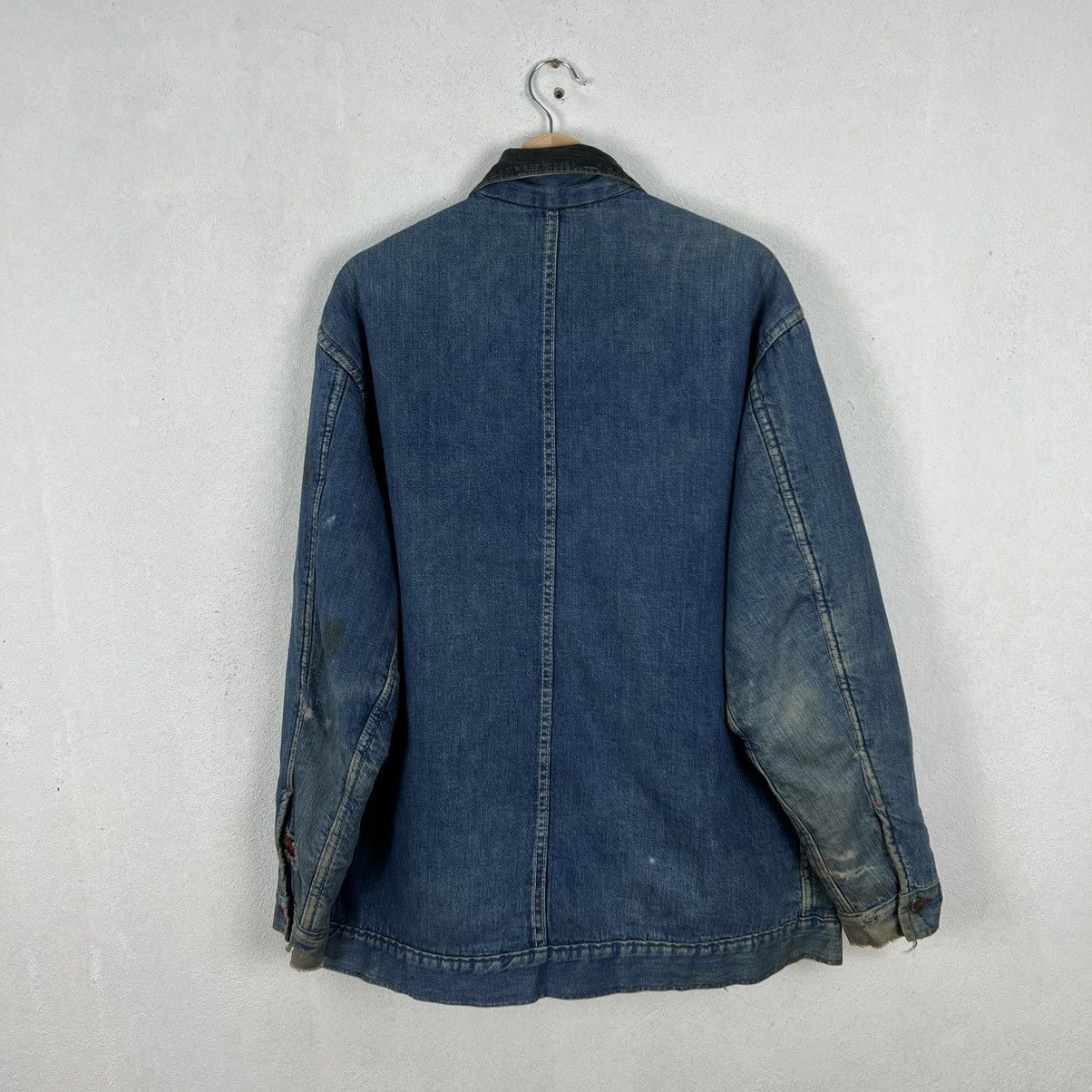 Vintage VINTAGE HIKORY CHORE JACKET BIG MAC JCPENNY WORKER WEAR Size US L / EU 52-54 / 3 - 7 Thumbnail