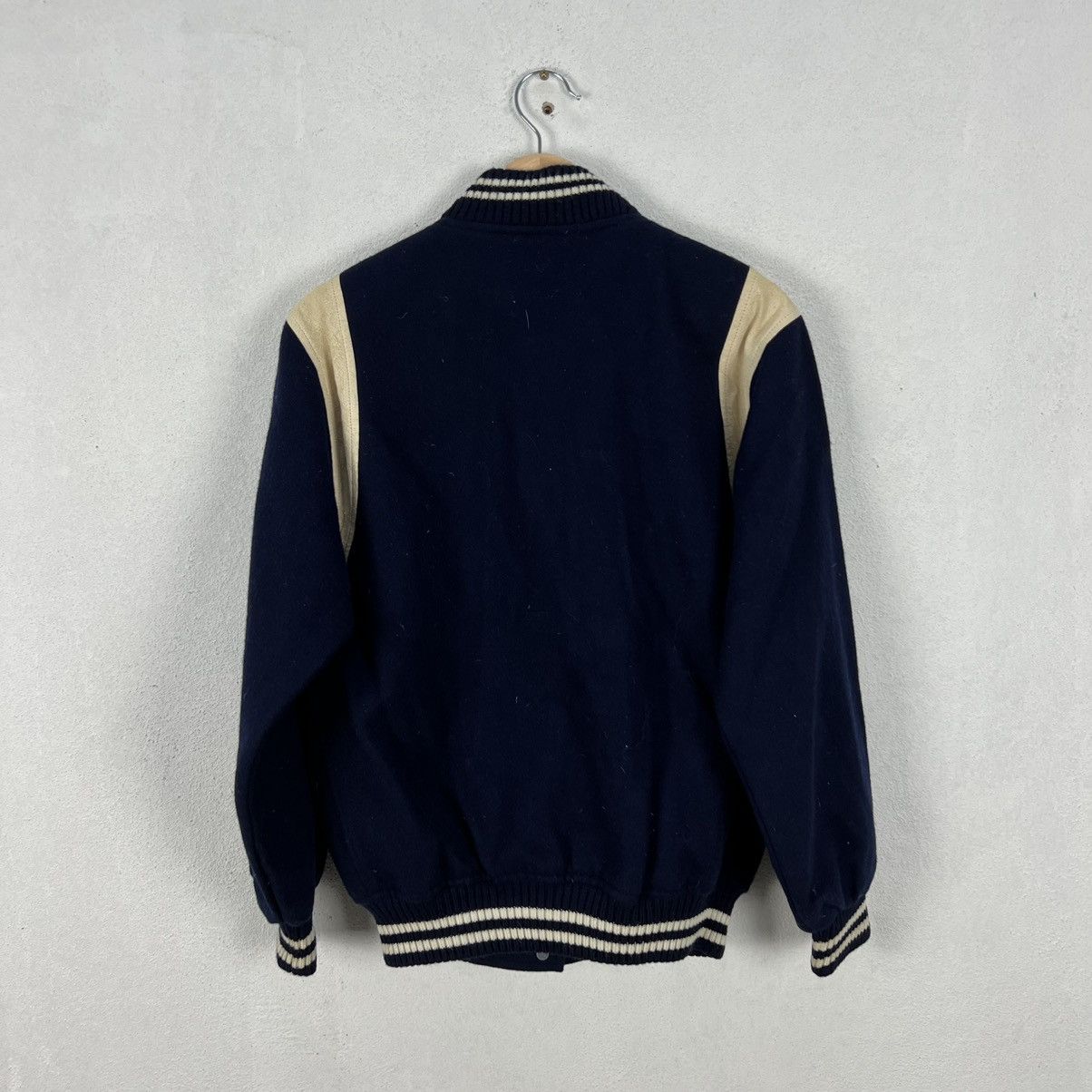 Japanese Brand VINTAGE VARSITY JACKET TROY BROS SMALL LOGO Size US L / EU 52-54 / 3 - 9 Thumbnail