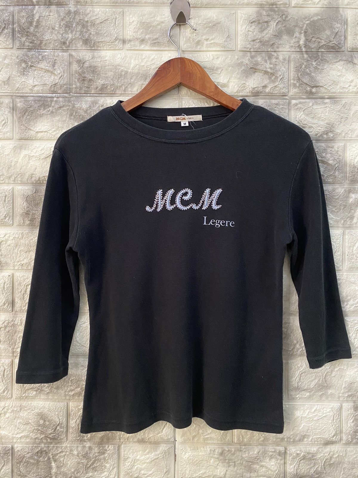 MCM MCM Legere Logo Shirt Size M / US 6-8 / IT 42-44 - 1 Thumbnail