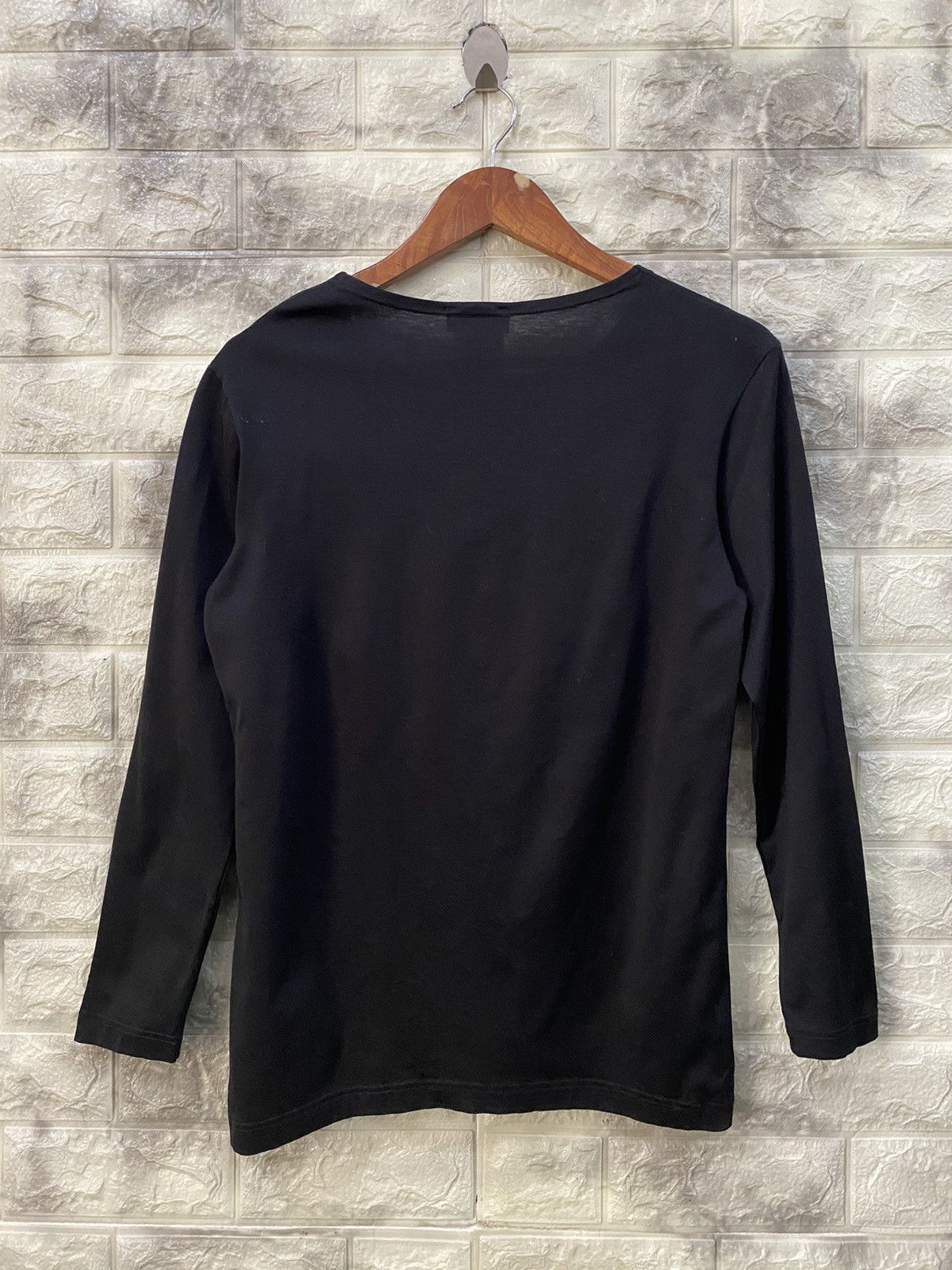 Christian Dior Monsieur Christian Dior Paris Made Italy Black Shirt Size M / US 6-8 / IT 42-44 - 2 Thumbnail