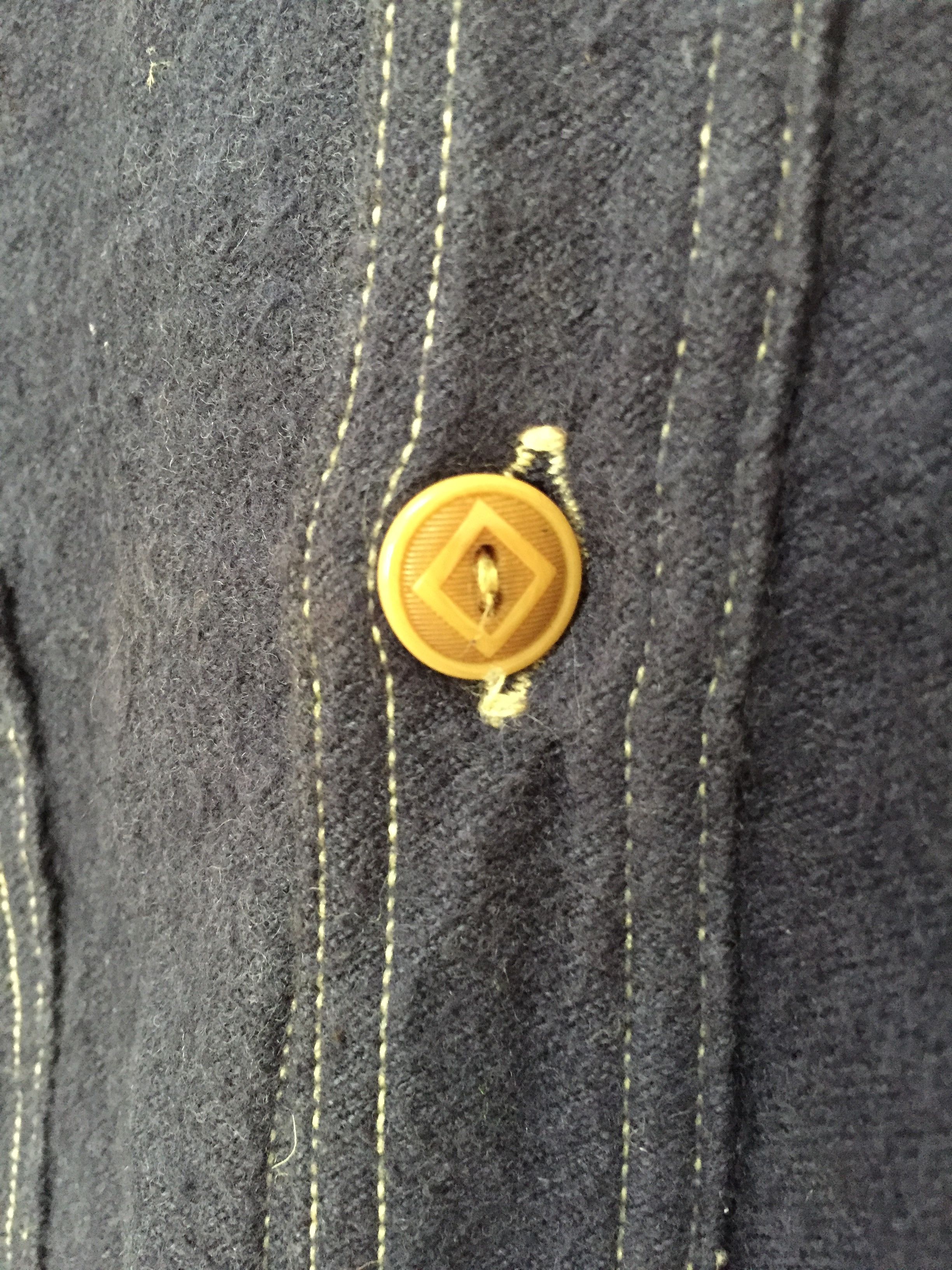 Shuttle Notes indigo wool blend contra stitch shirt kapital Size US S / EU 44-46 / 1 - 7 Thumbnail