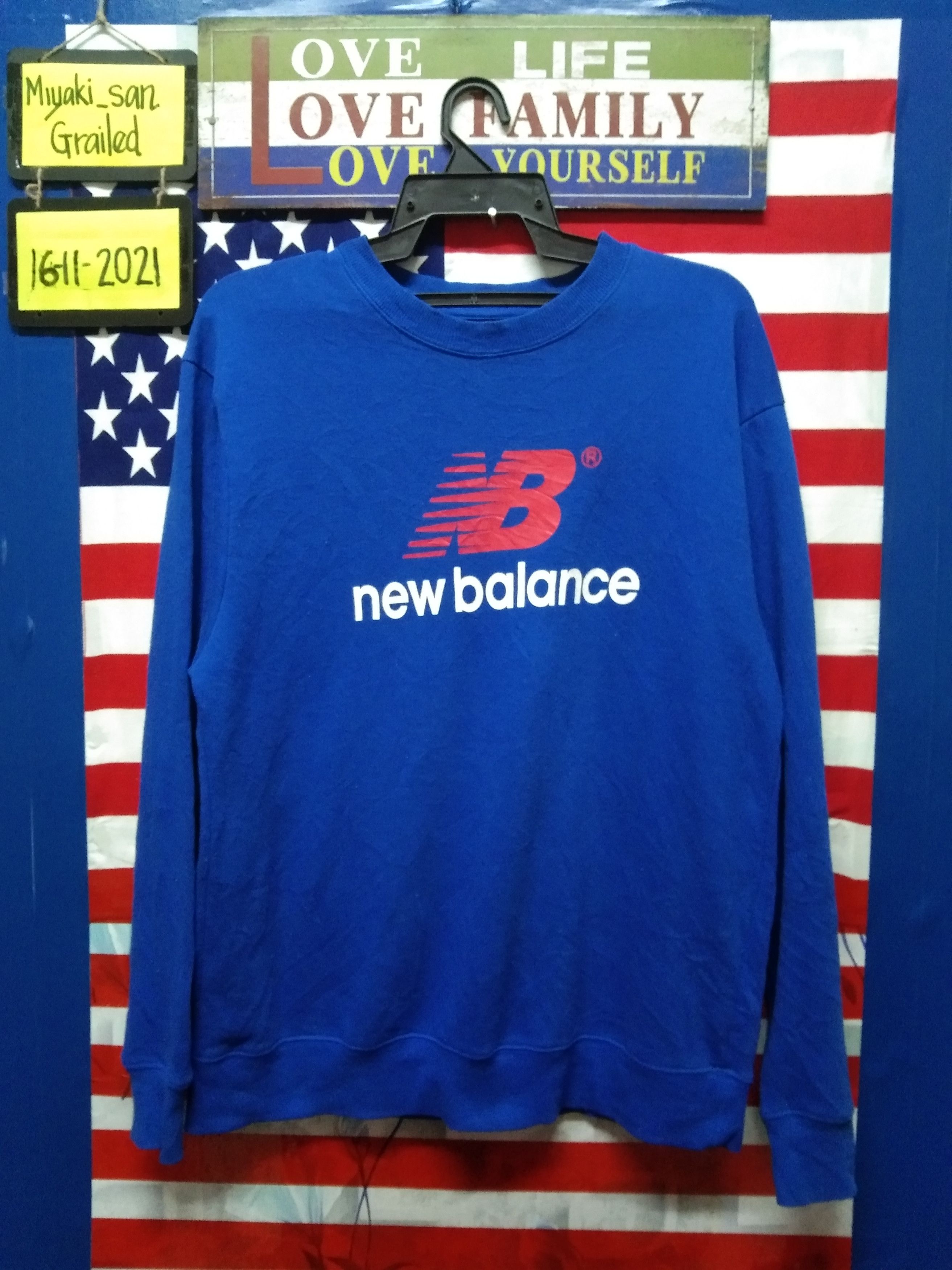 New Balance NEW BALANCE SWEATSHIRT Size US L / EU 52-54 / 3 - 10 Thumbnail