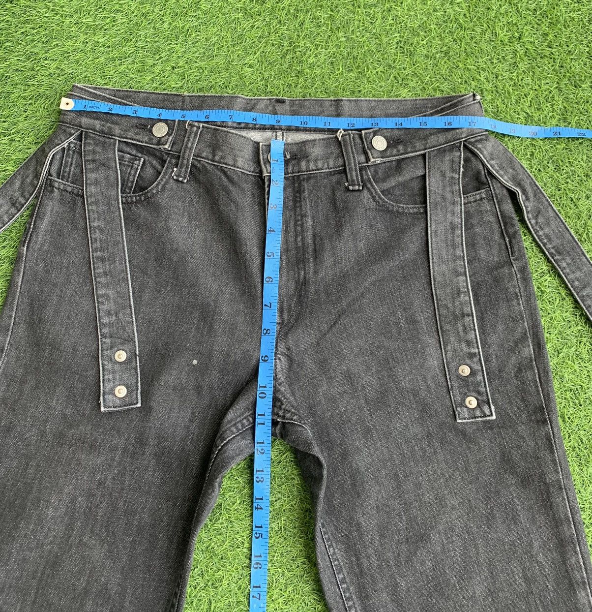 Japanese Brand Japanese Brand Kim jones X Gu Denim Jeans Size US 34 / EU 50 - 18 Thumbnail
