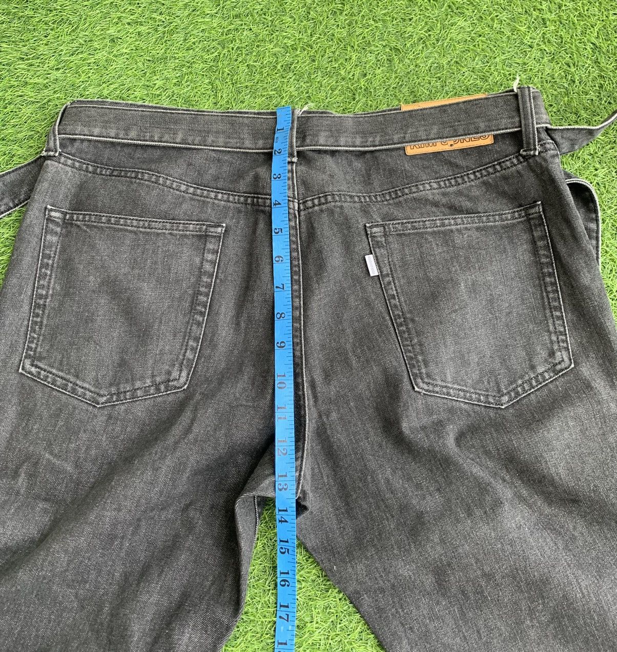 Japanese Brand Japanese Brand Kim jones X Gu Denim Jeans Size US 34 / EU 50 - 19 Thumbnail