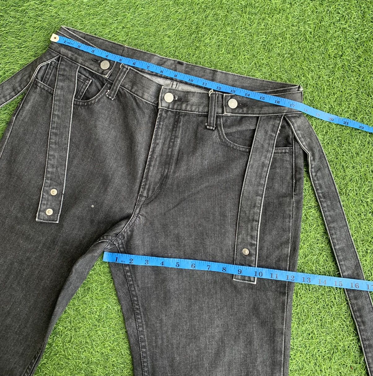 Japanese Brand Japanese Brand Kim jones X Gu Denim Jeans Size US 34 / EU 50 - 17 Thumbnail