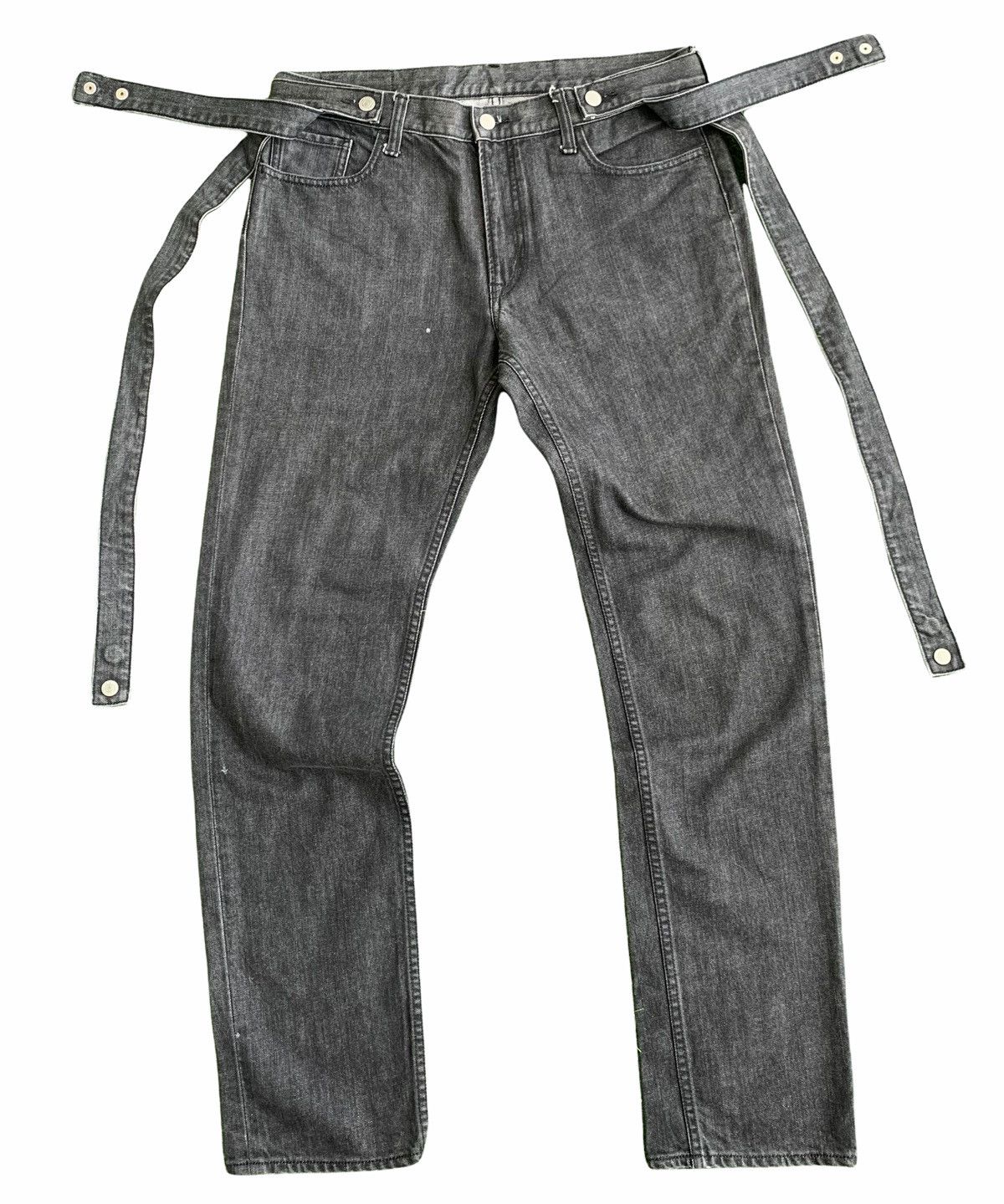 Japanese Brand Japanese Brand Kim jones X Gu Denim Jeans Size US 34 / EU 50 - 1 Thumbnail