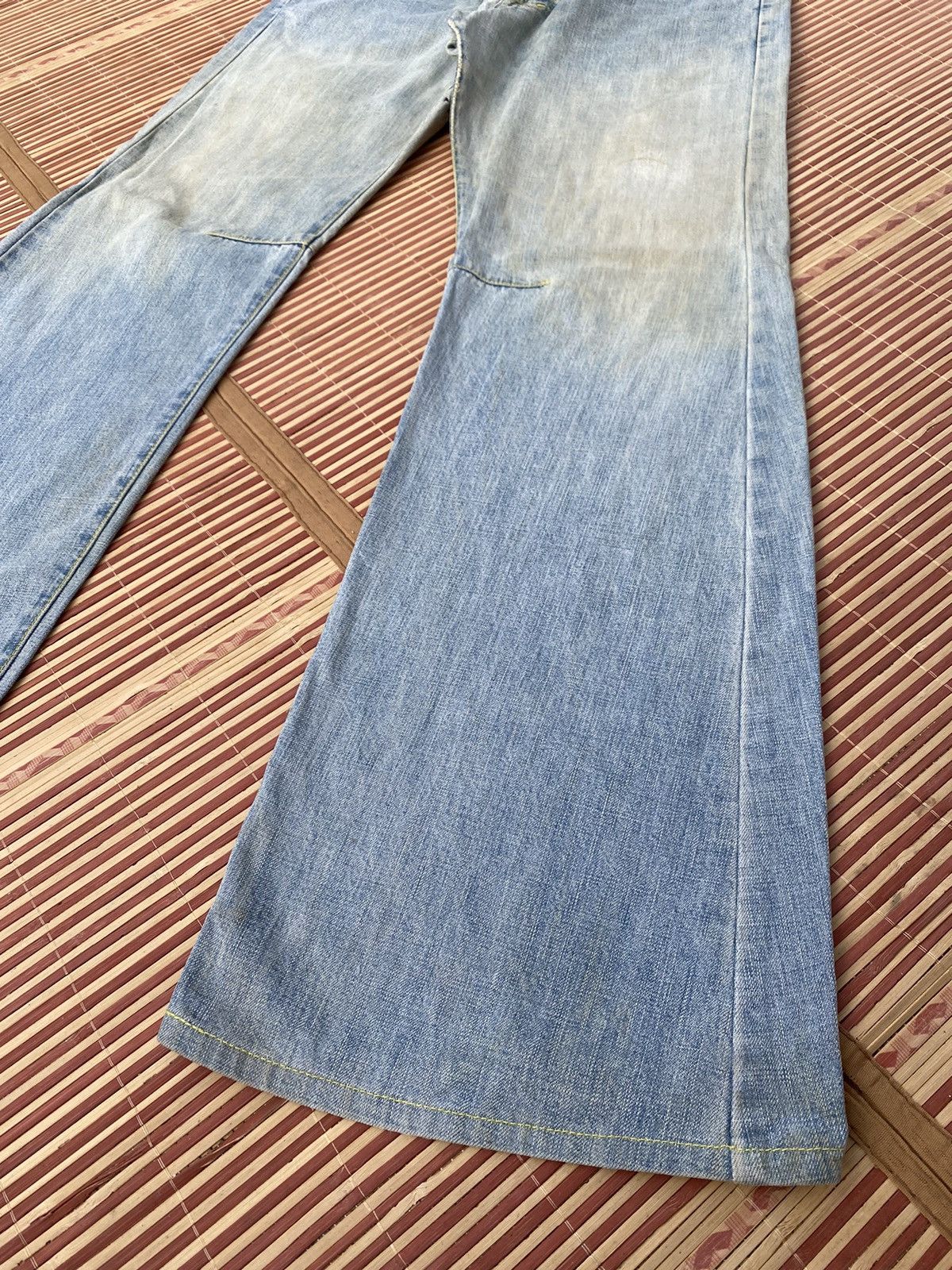 Michiko Koshino London Vintage Yen Japan Flare Pant Size US 33 - 4 Thumbnail