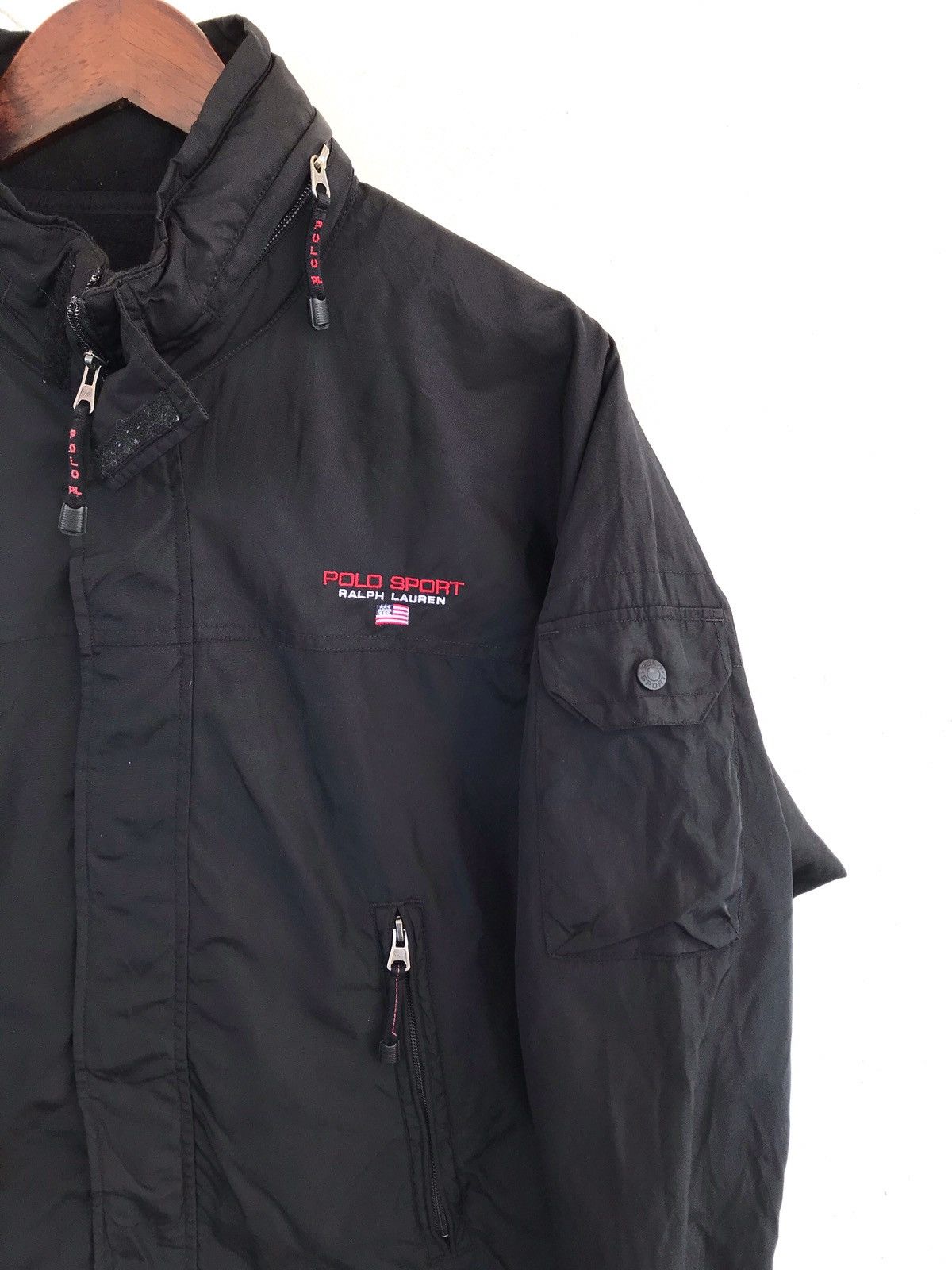 Polo Ralph Lauren Polo Ralph Lauren Polo Sport Bombers Black Casual Jacket Size US M / EU 48-50 / 2 - 3 Thumbnail