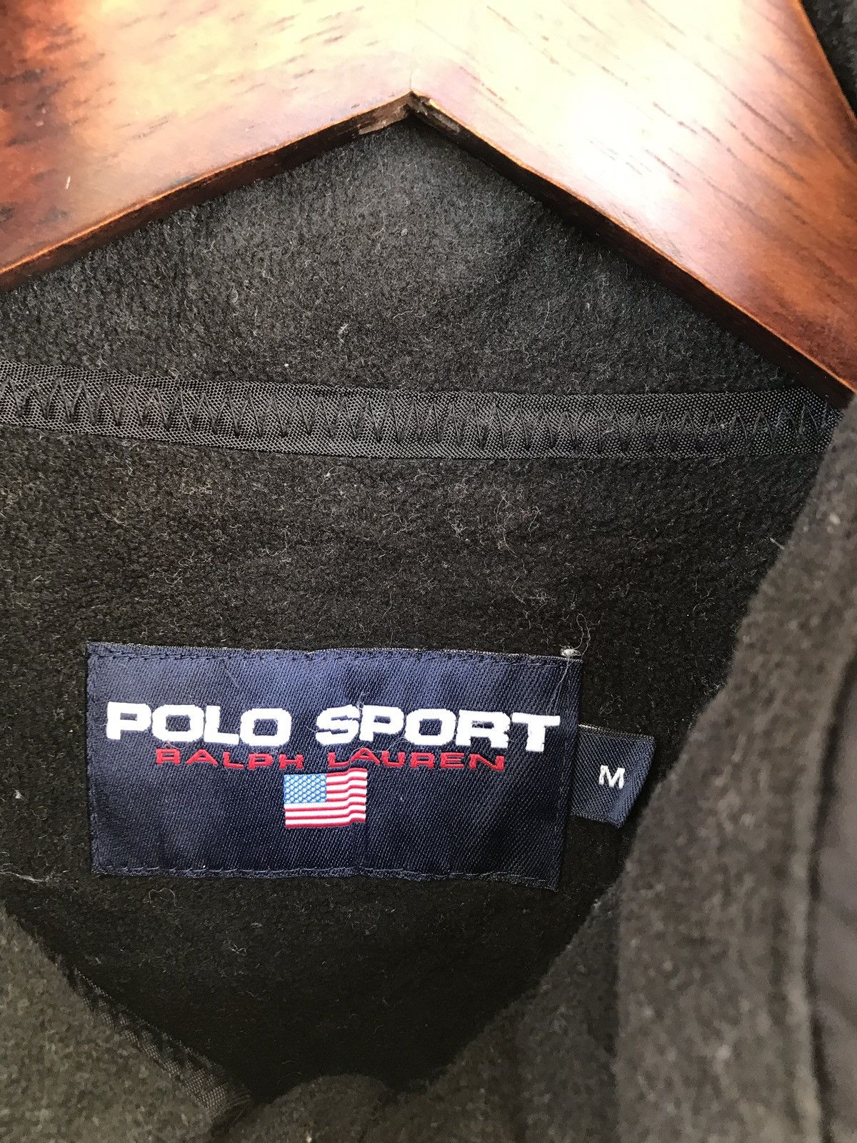 Polo Ralph Lauren Polo Ralph Lauren Polo Sport Bombers Black Casual Jacket Size US M / EU 48-50 / 2 - 2 Thumbnail