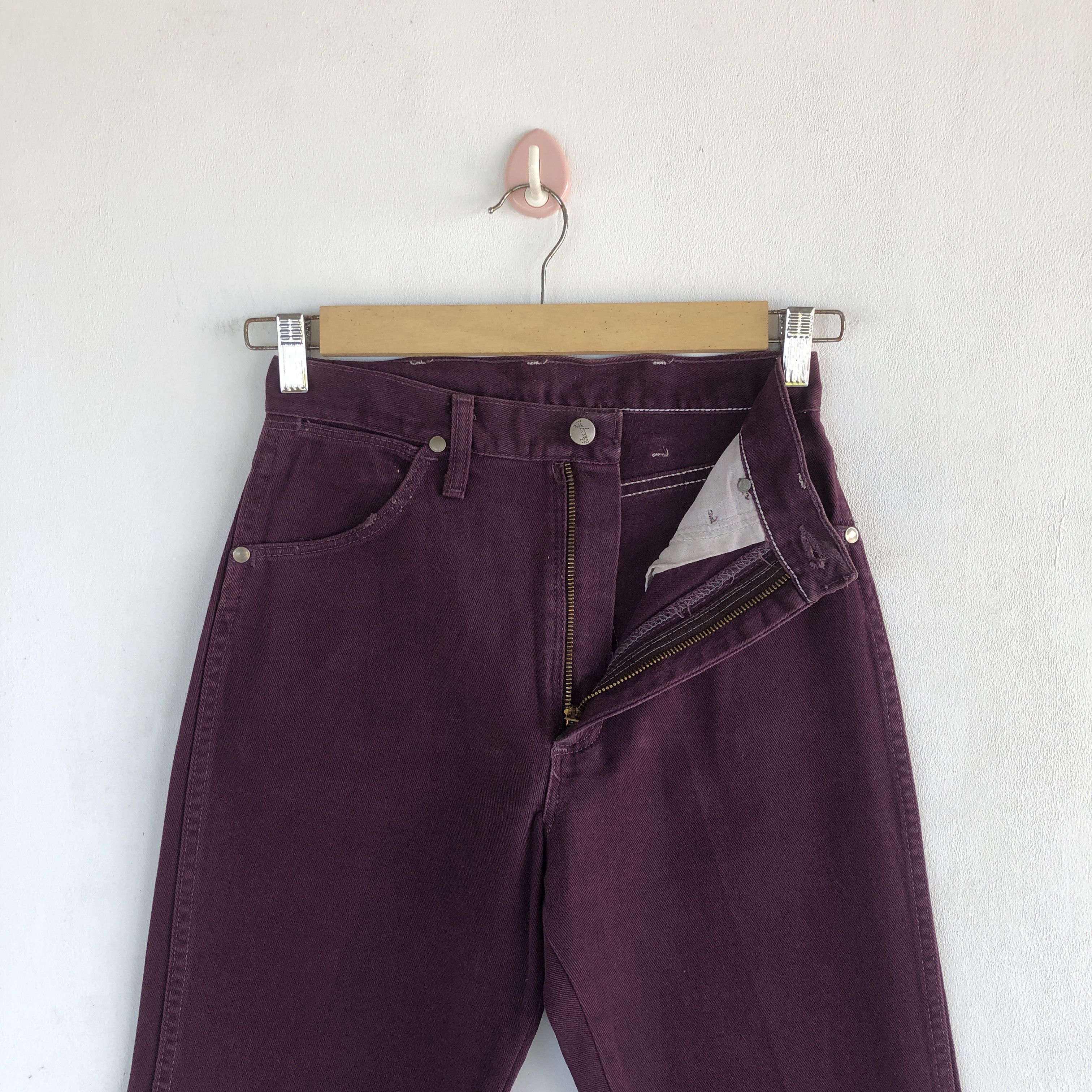 Wrangler Vintage Wrangler Jeans Purple Wrangler Denim Trousers Pants Size 26" / US 2 / IT 38 - 8 Thumbnail