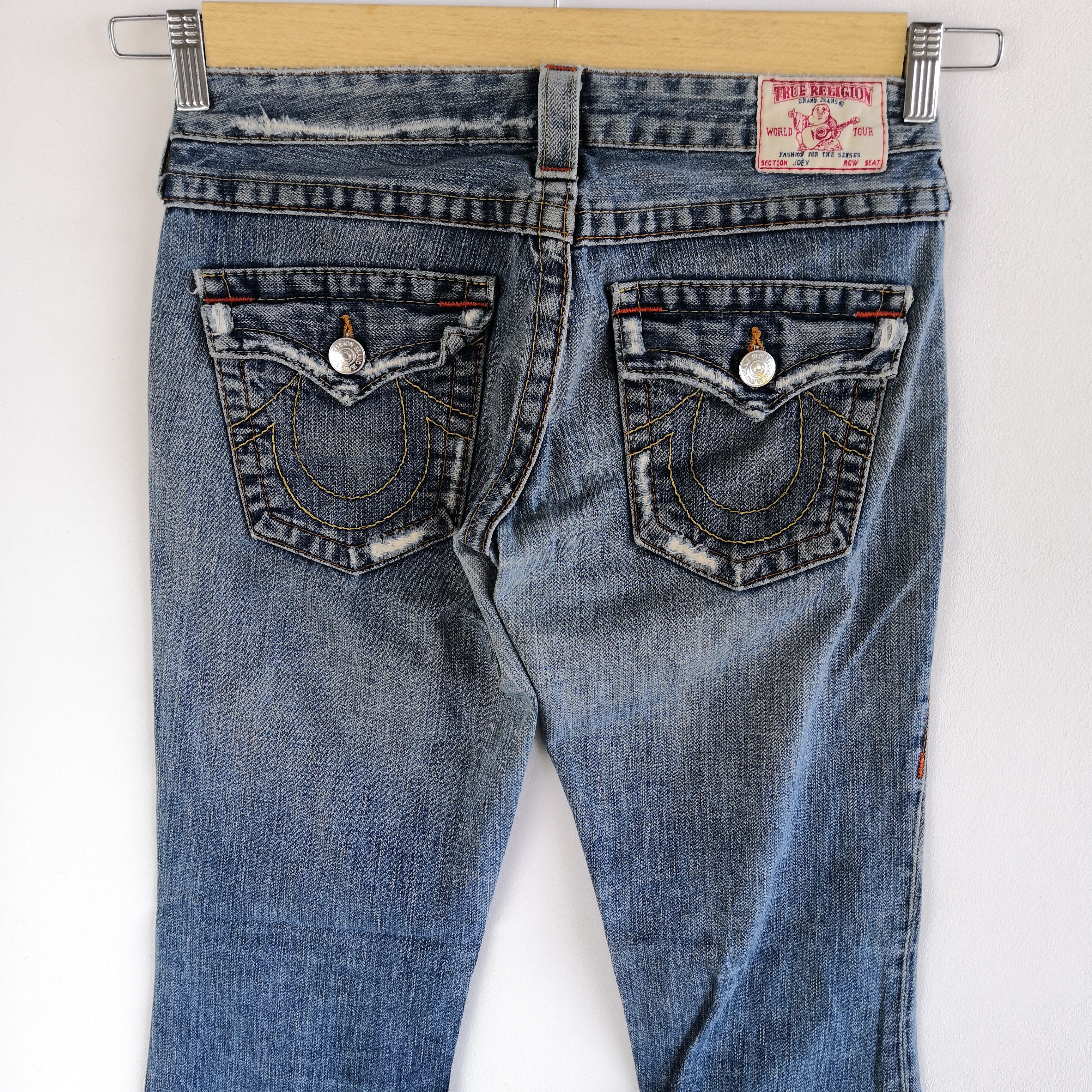 Japanese Brand True Religion Denim Flared True Religion Jeans Pants Size 28" / US 6 / IT 42 - 4 Thumbnail