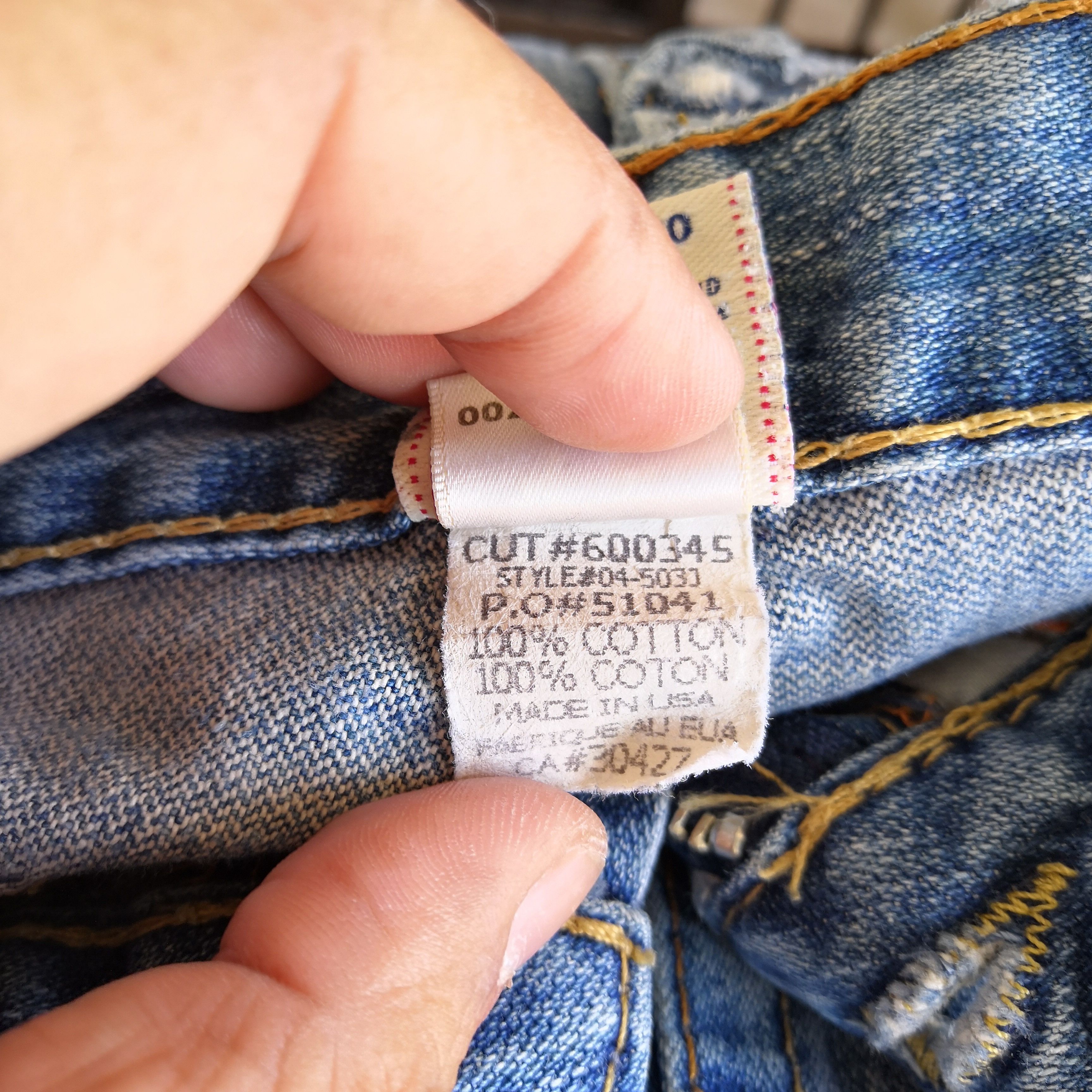 Japanese Brand True Religion Denim Flared True Religion Jeans Pants Size 28" / US 6 / IT 42 - 9 Thumbnail