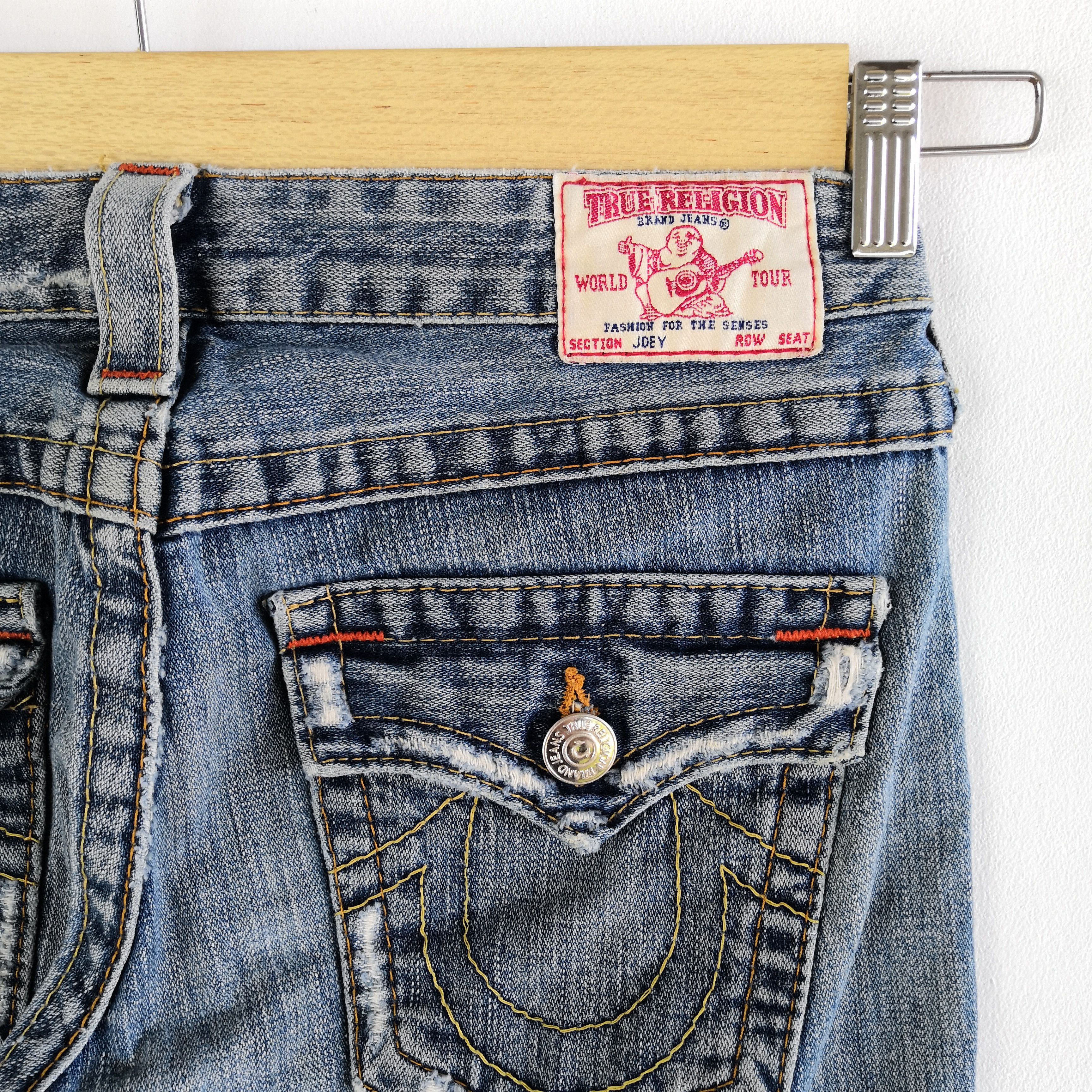 Japanese Brand True Religion Denim Flared True Religion Jeans Pants Size 28" / US 6 / IT 42 - 6 Thumbnail