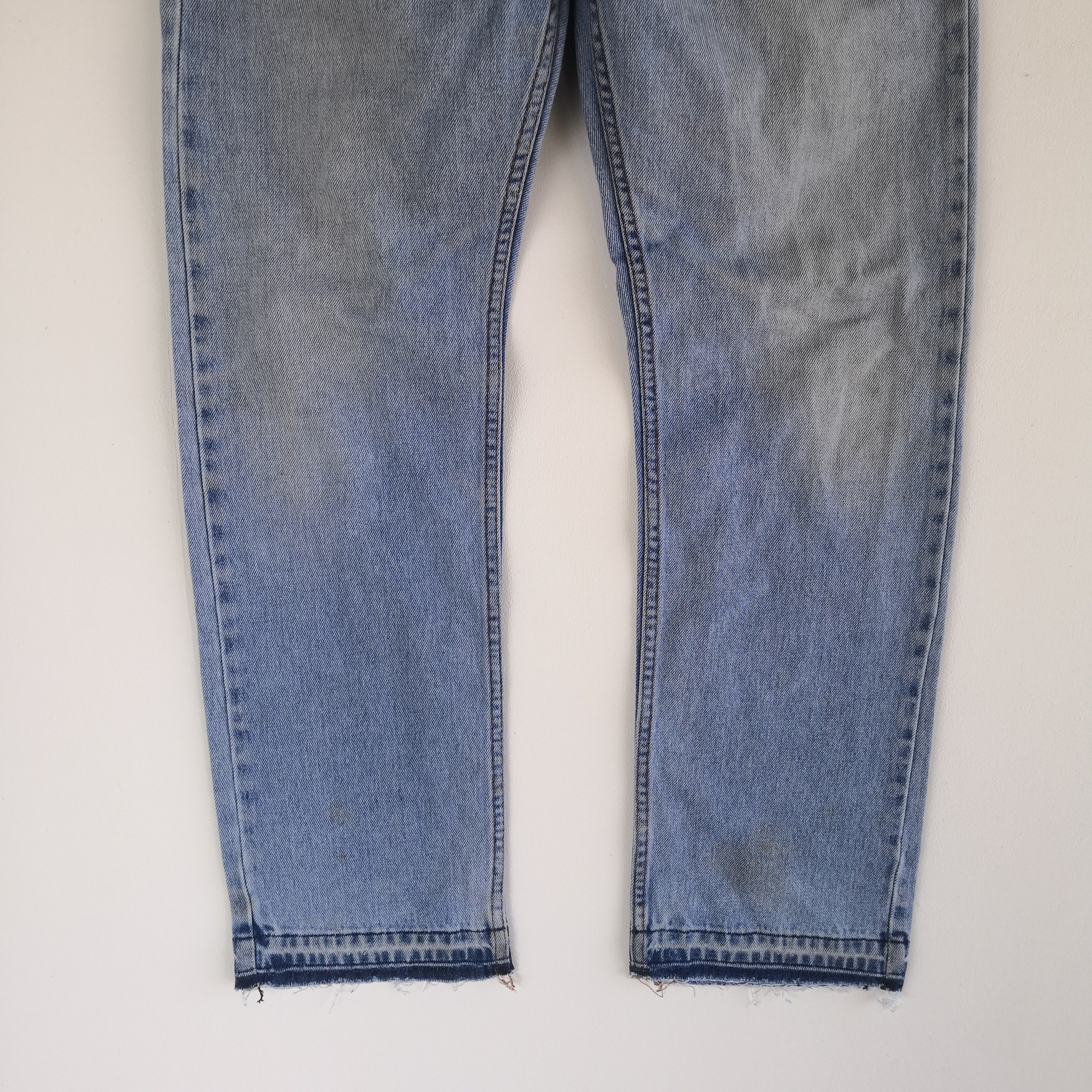 Levi's Vintage Levis 505 Released Hem Jeans Levi's Light Wash Denim Size US 30 / EU 46 - 5 Thumbnail