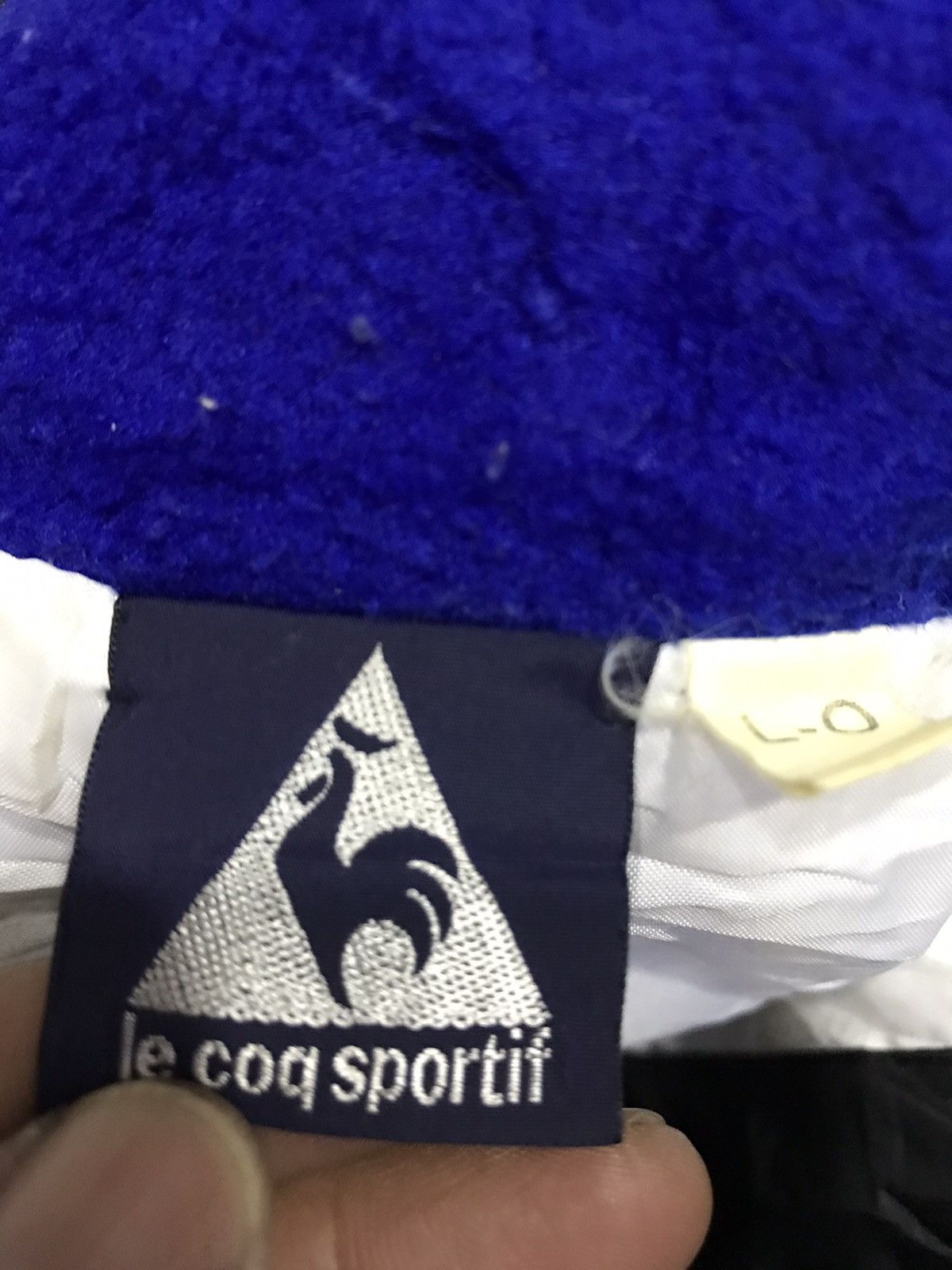Le Coq Sportif × Vintage Le Coq Sportif Hooded Long Jackets Size US L / EU 52-54 / 3 - 8 Thumbnail
