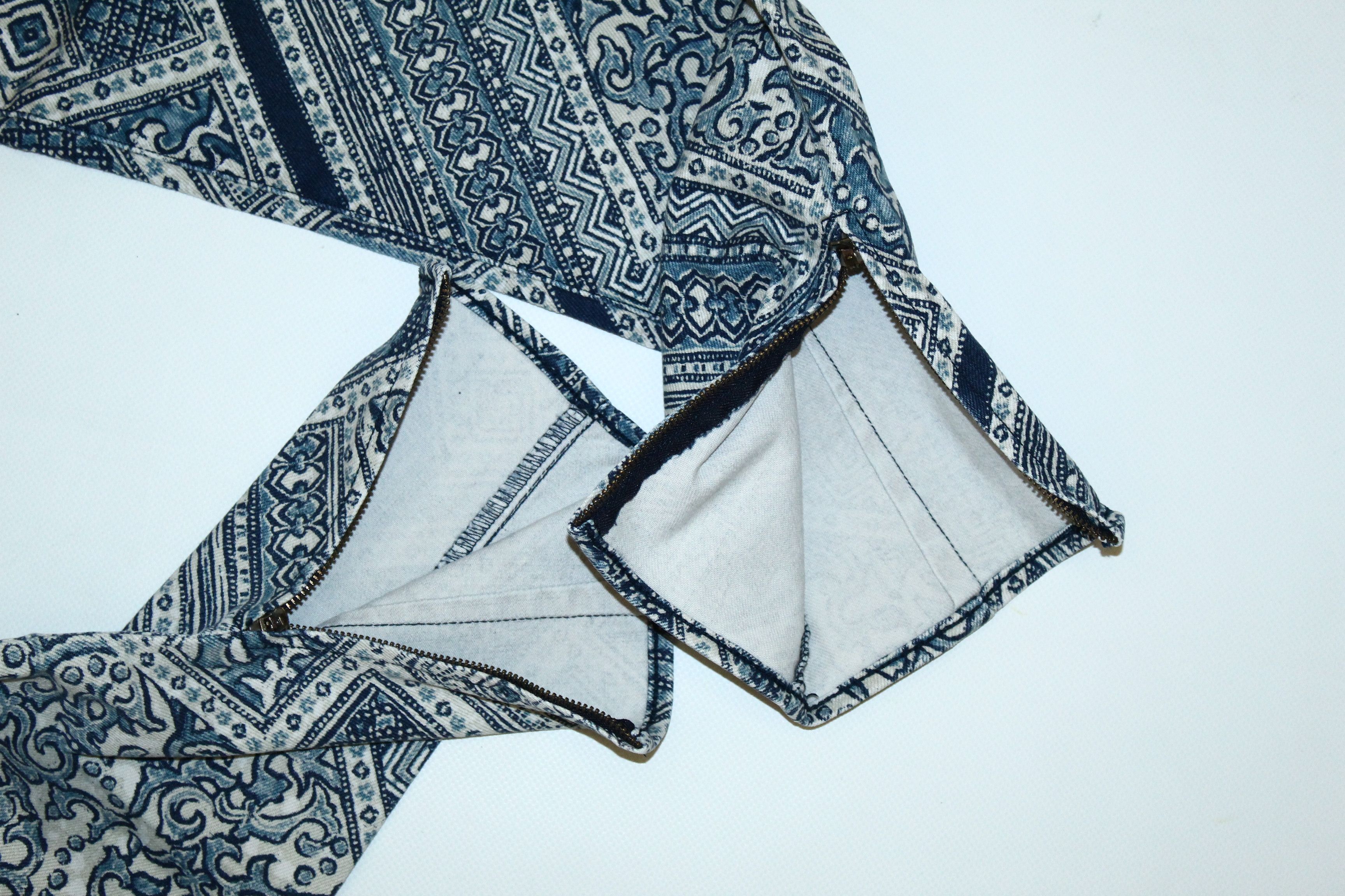 Denim & Supply Ralph Lauren Denim & Supply Bandana Print Skinny Stretch Denim Pants Size US 30 / EU 46 - 7 Thumbnail