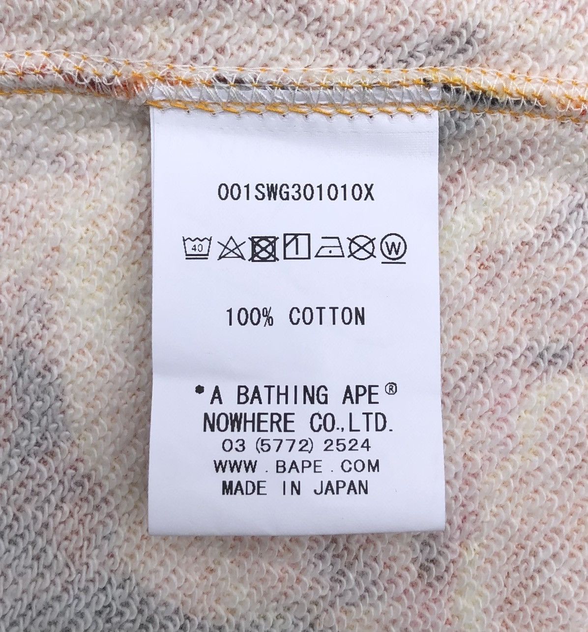 Bape A Bathing Ape Pirate Store Mens Bape Flame Panel Sweatshirt Size US M / EU 48-50 / 2 - 8 Thumbnail