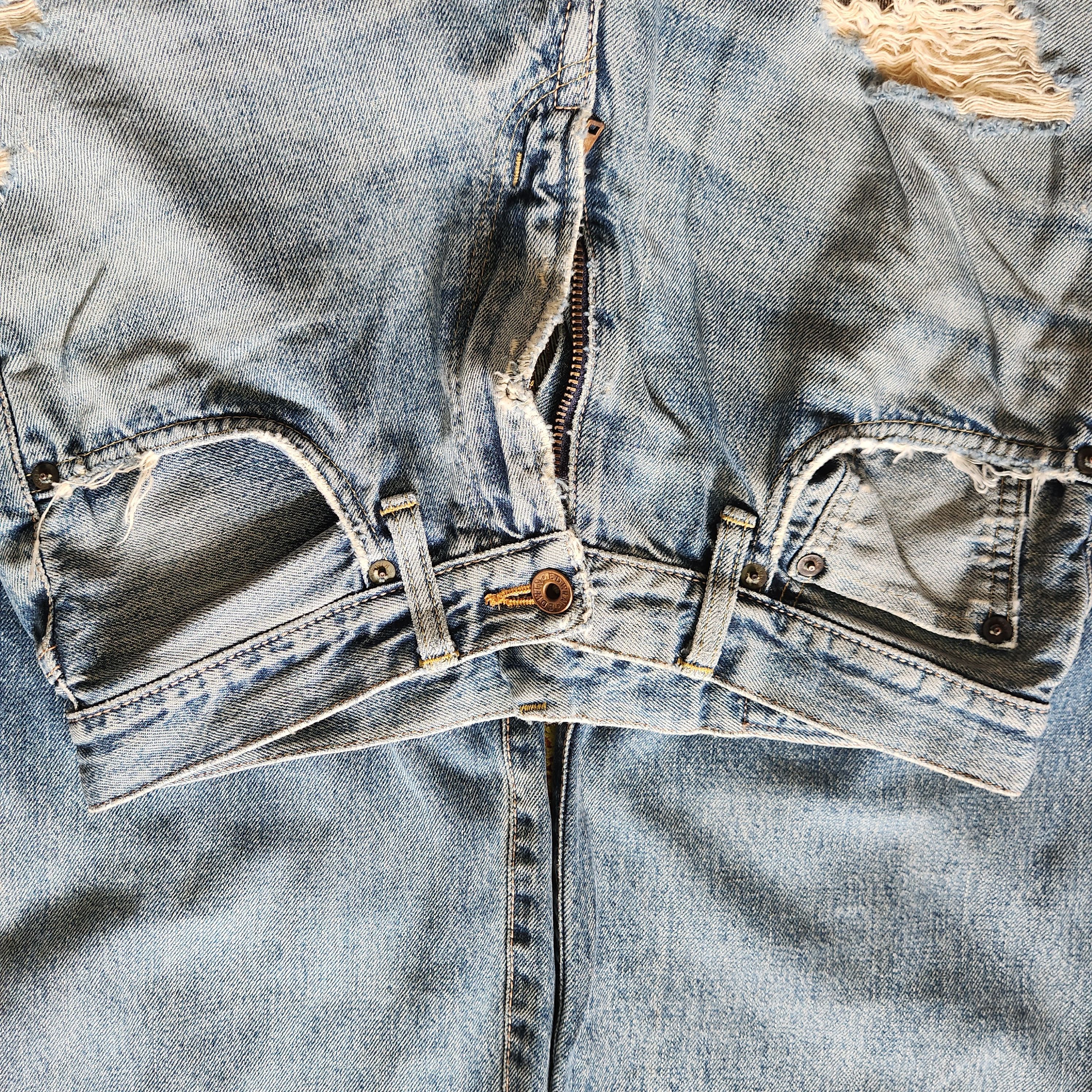 Edwin Vintage Distressed Edwin Redline Selvedge Jeans Size US 30 / EU 46 - 8 Thumbnail