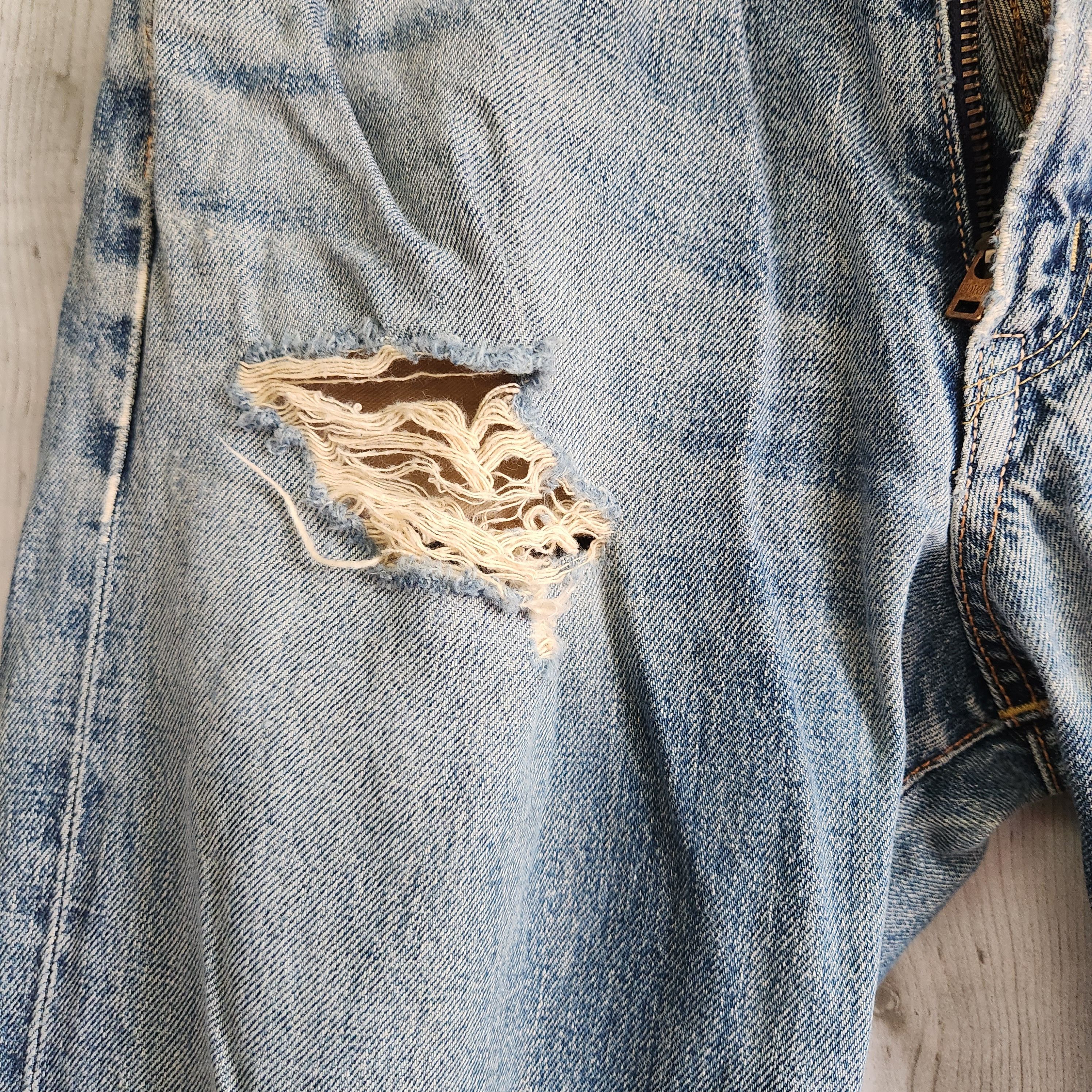 Edwin Vintage Distressed Edwin Redline Selvedge Jeans Size US 30 / EU 46 - 18 Thumbnail