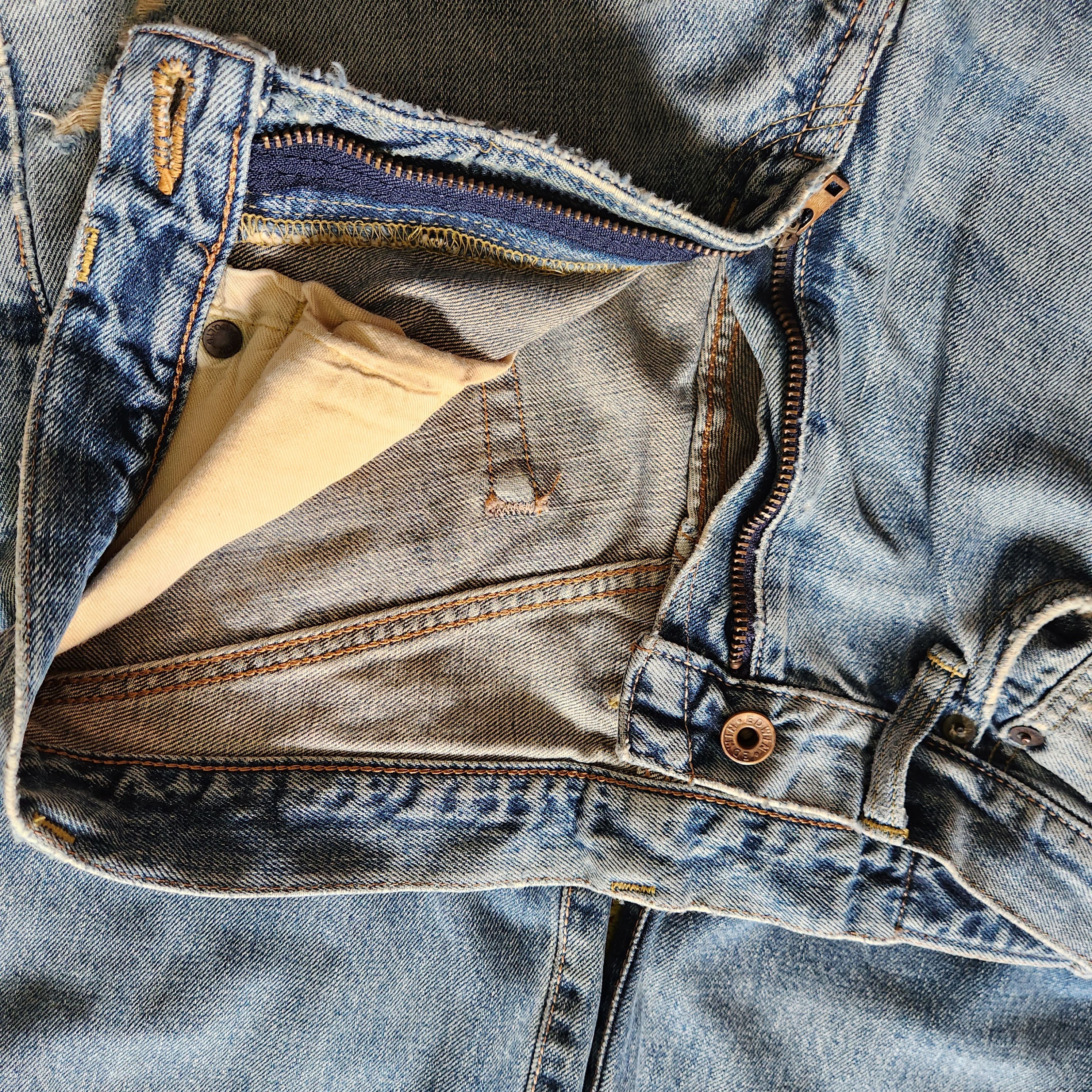 Edwin Vintage Distressed Edwin Redline Selvedge Jeans Size US 30 / EU 46 - 6 Thumbnail