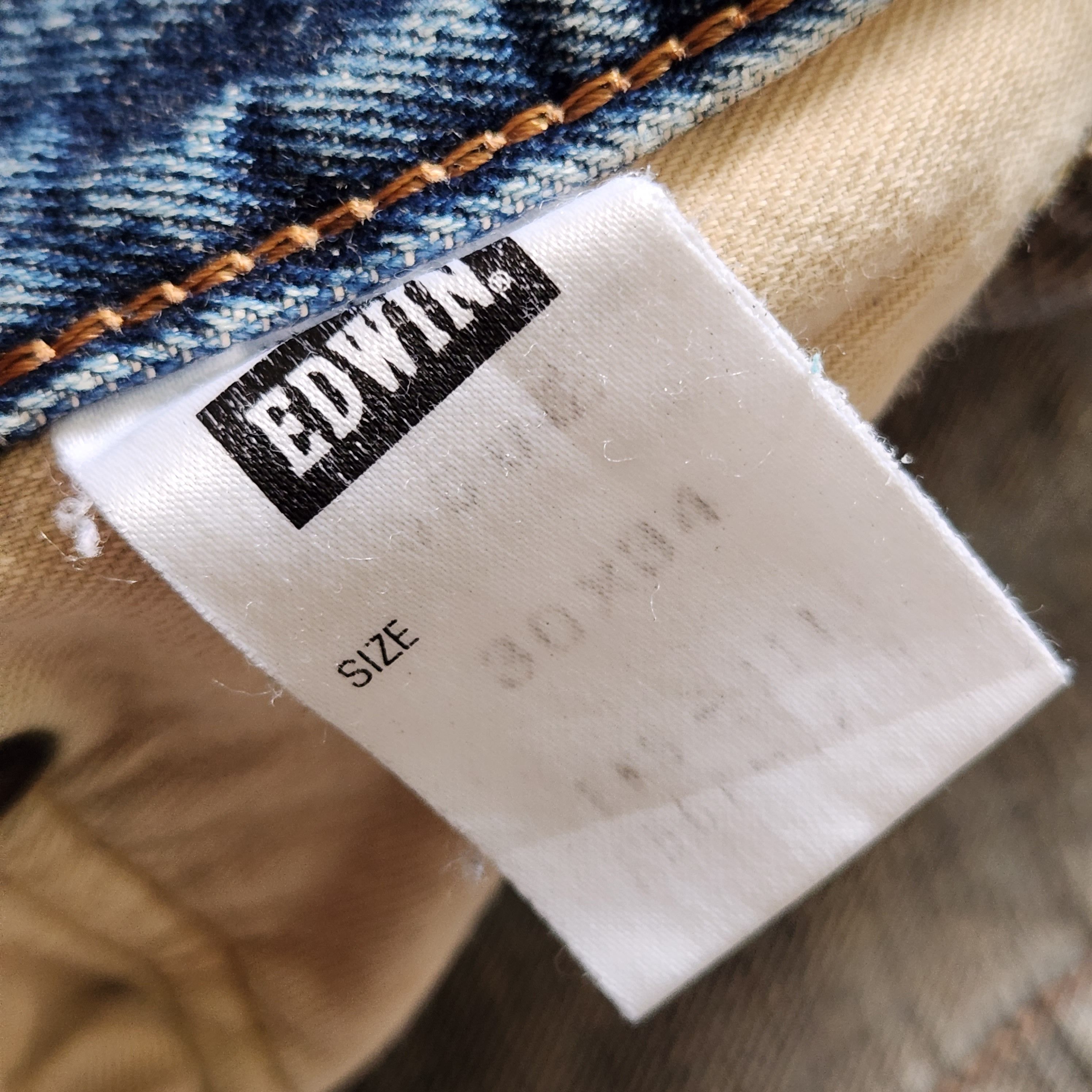 Edwin Vintage Distressed Edwin Redline Selvedge Jeans Size US 30 / EU 46 - 3 Thumbnail