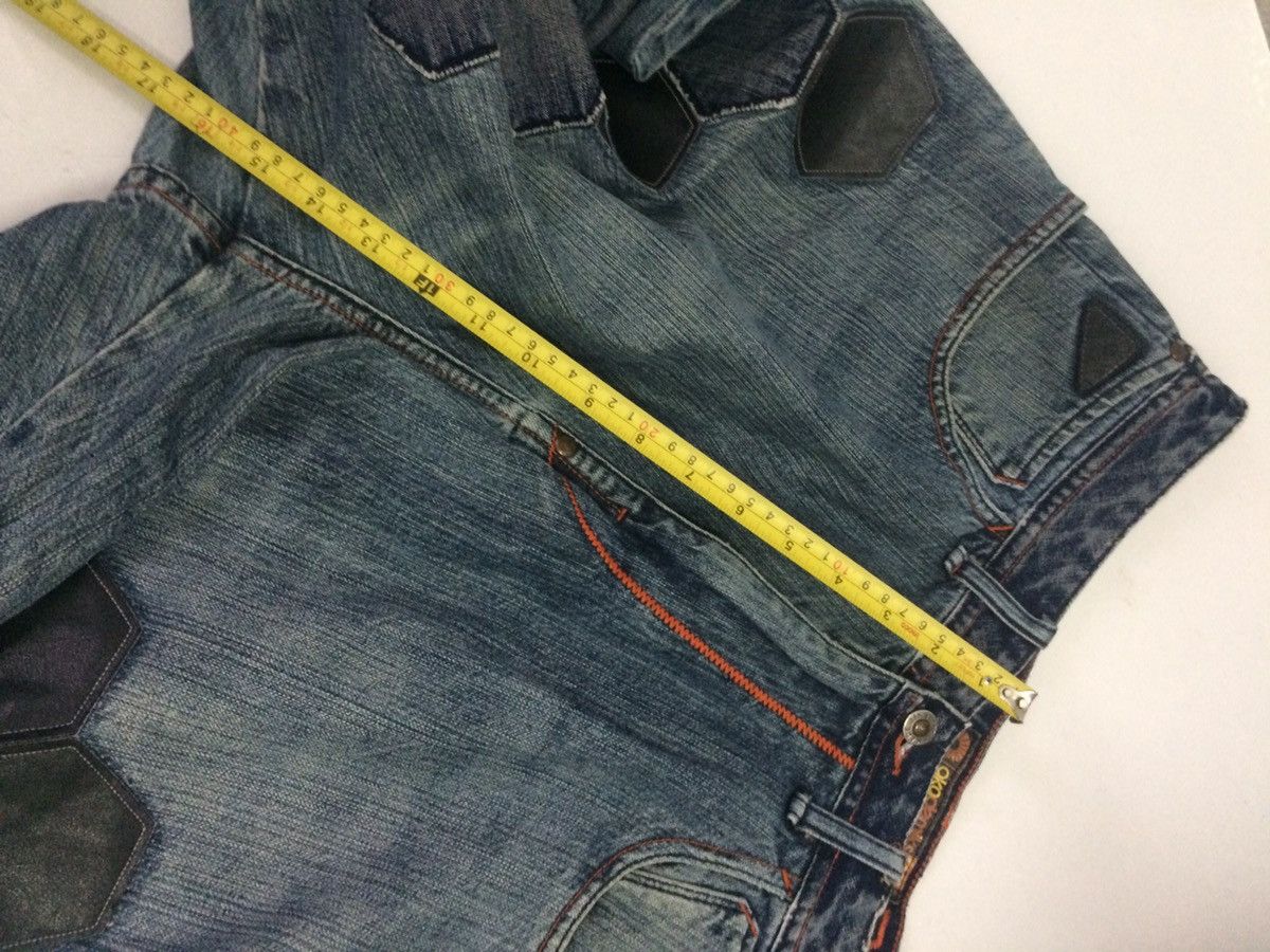 Akademiks × Japanese Brand BAGGY💀Akademiks denim jeans patchwork punk pants Size US 33 - 14 Thumbnail