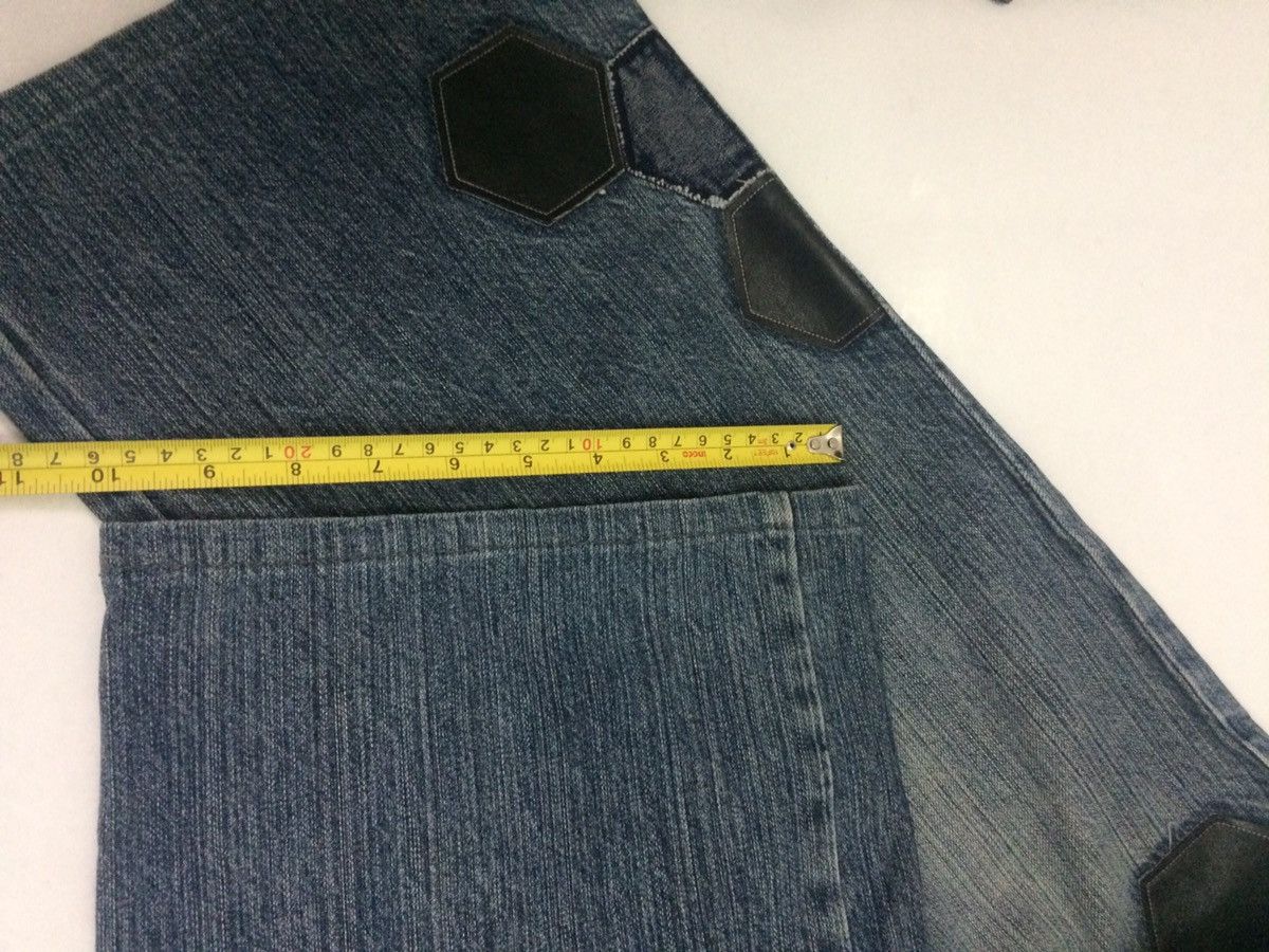 Akademiks × Japanese Brand BAGGY💀Akademiks denim jeans patchwork punk pants Size US 33 - 16 Thumbnail