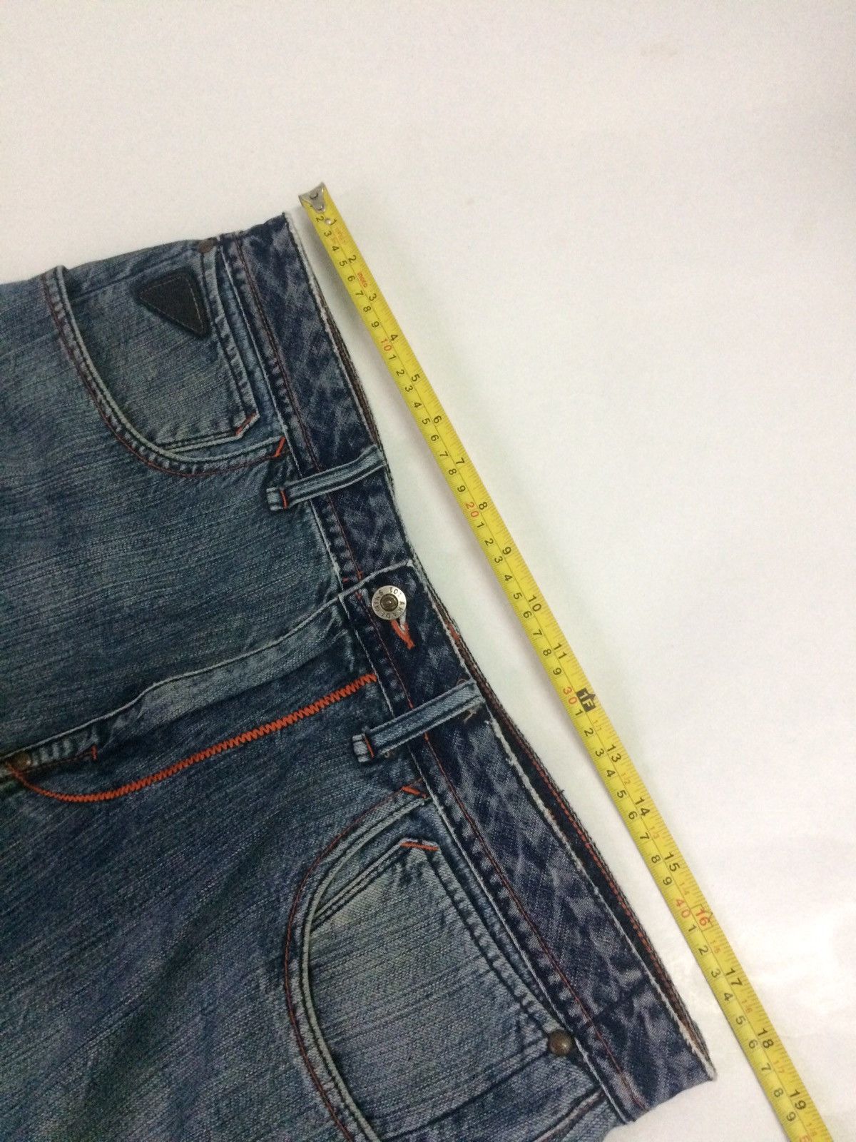 Akademiks × Japanese Brand BAGGY💀Akademiks denim jeans patchwork punk pants Size US 33 - 13 Thumbnail