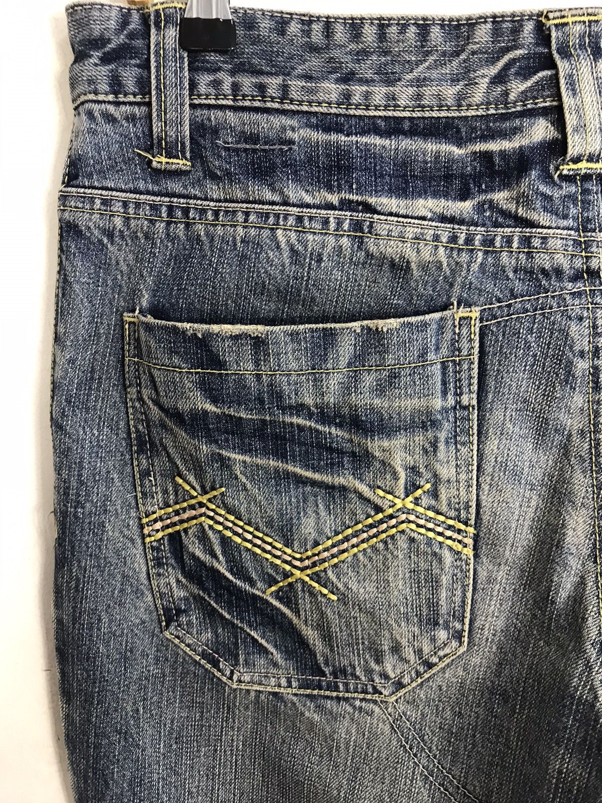 Japanese Brand × Vintage Vintage Kissmark Established 1997 Pocket Design Jeans Size US 33 - 11 Thumbnail