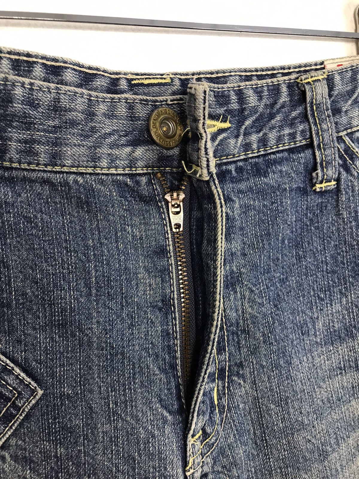 Japanese Brand × Vintage Vintage Kissmark Established 1997 Pocket Design Jeans Size US 33 - 8 Thumbnail