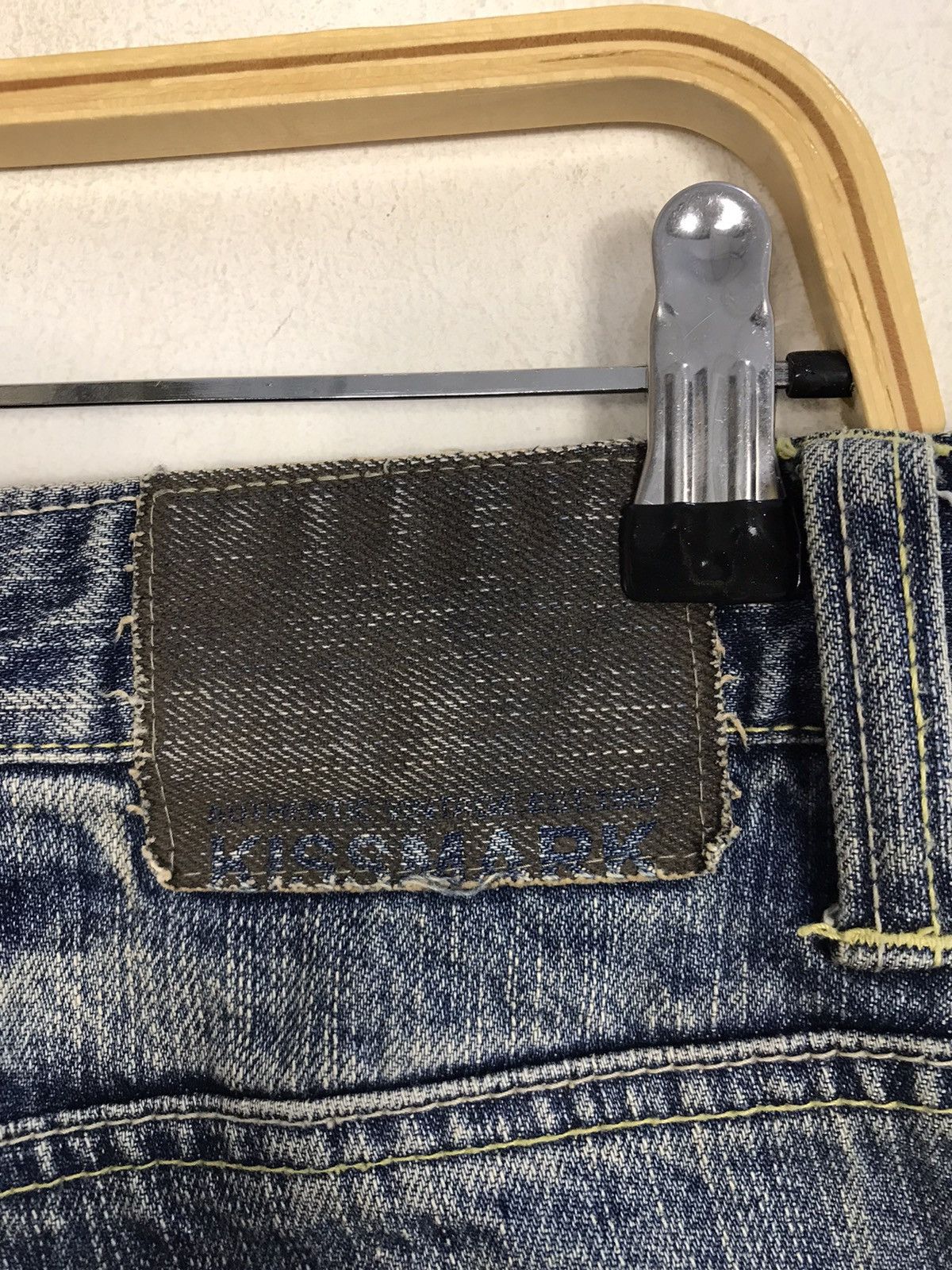 Japanese Brand × Vintage Vintage Kissmark Established 1997 Pocket Design Jeans Size US 33 - 12 Thumbnail