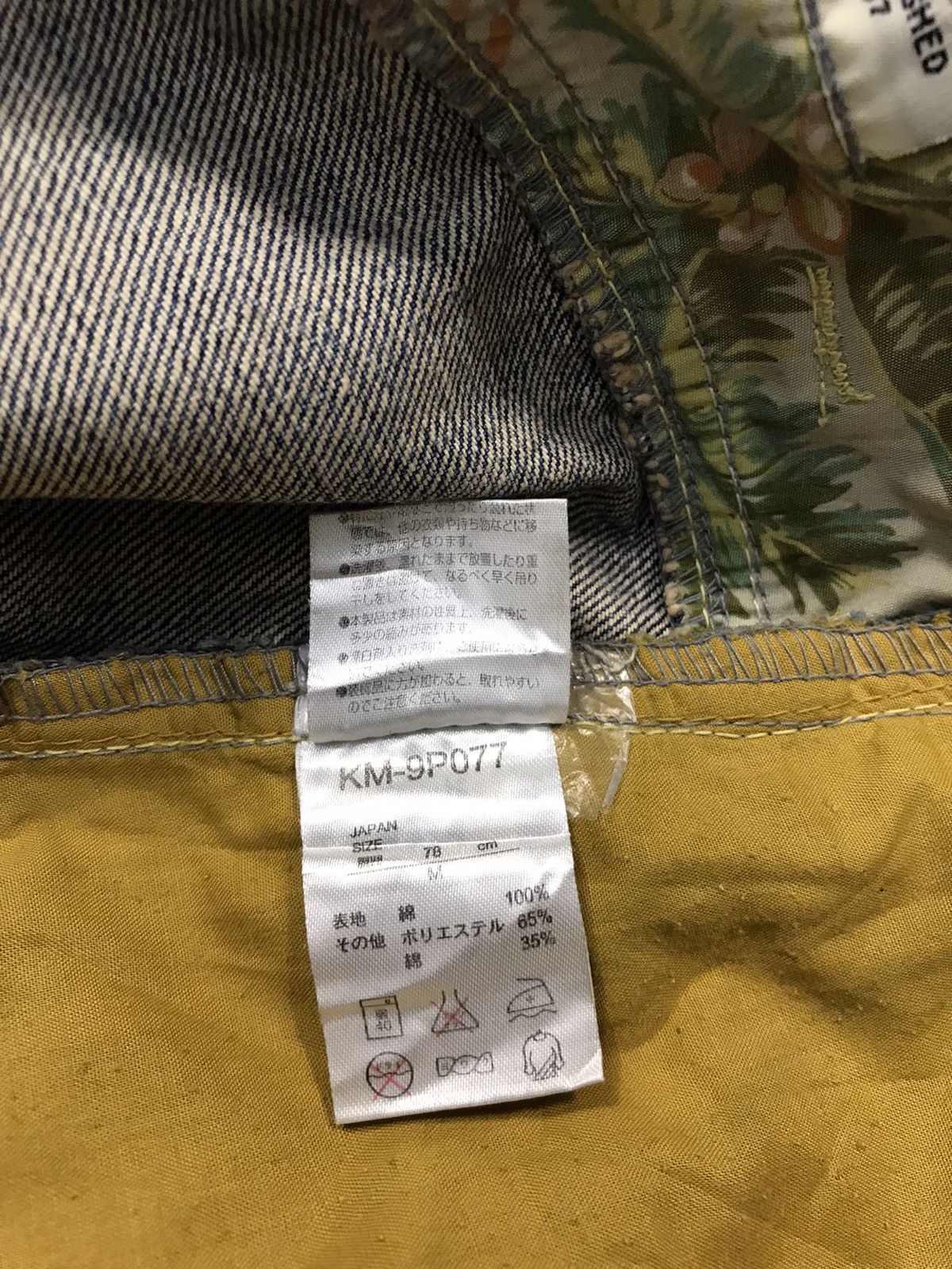 Japanese Brand × Vintage Vintage Kissmark Established 1997 Pocket Design Jeans Size US 33 - 15 Thumbnail