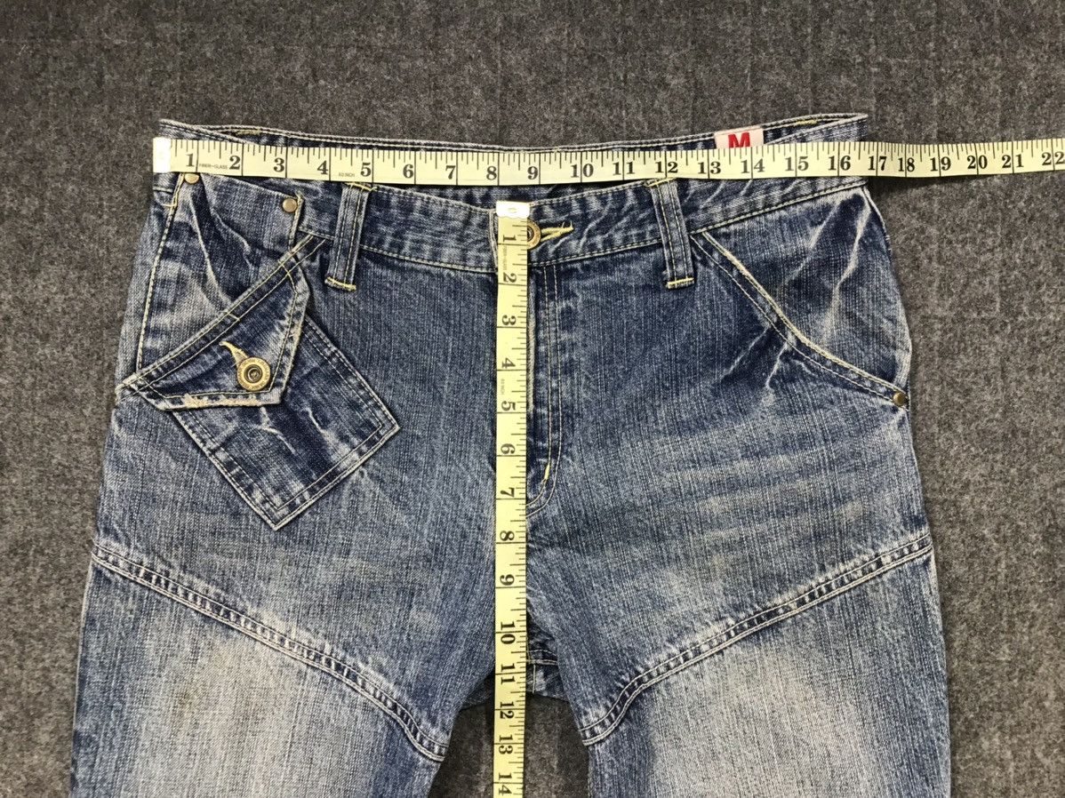 Japanese Brand × Vintage Vintage Kissmark Established 1997 Pocket Design Jeans Size US 33 - 17 Thumbnail