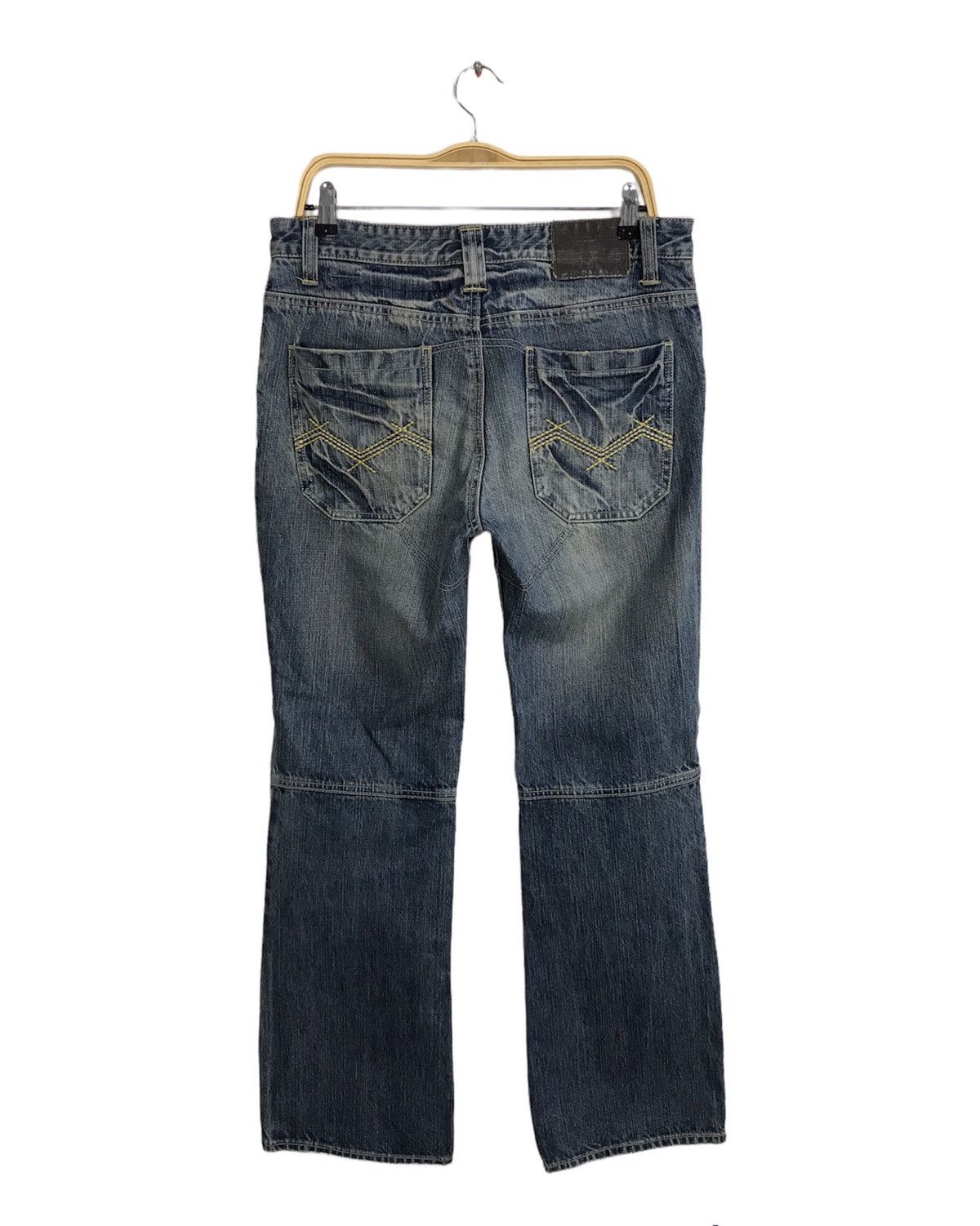Japanese Brand × Vintage Vintage Kissmark Established 1997 Pocket Design Jeans Size US 33 - 2 Thumbnail