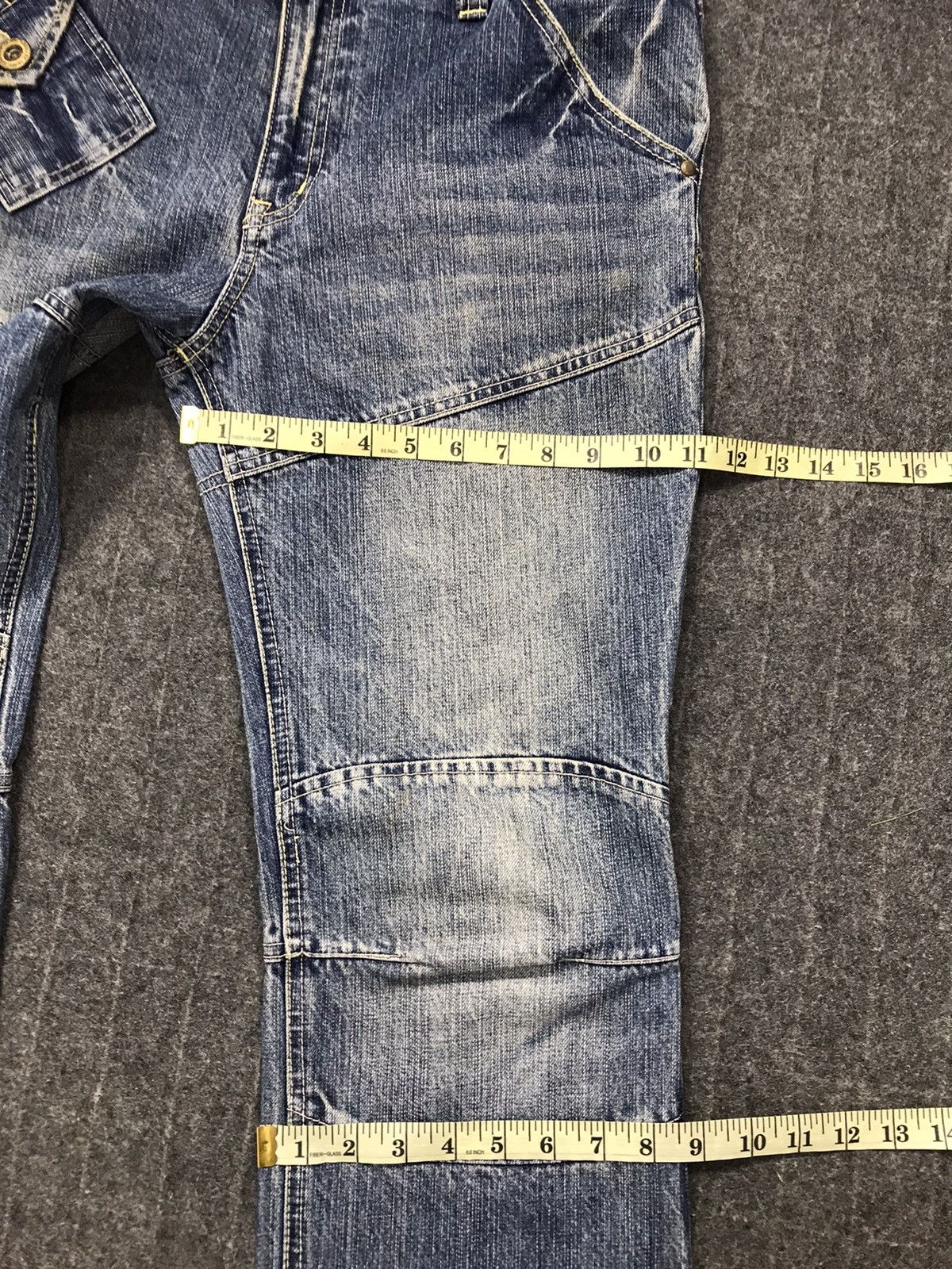 Japanese Brand × Vintage Vintage Kissmark Established 1997 Pocket Design Jeans Size US 33 - 18 Thumbnail