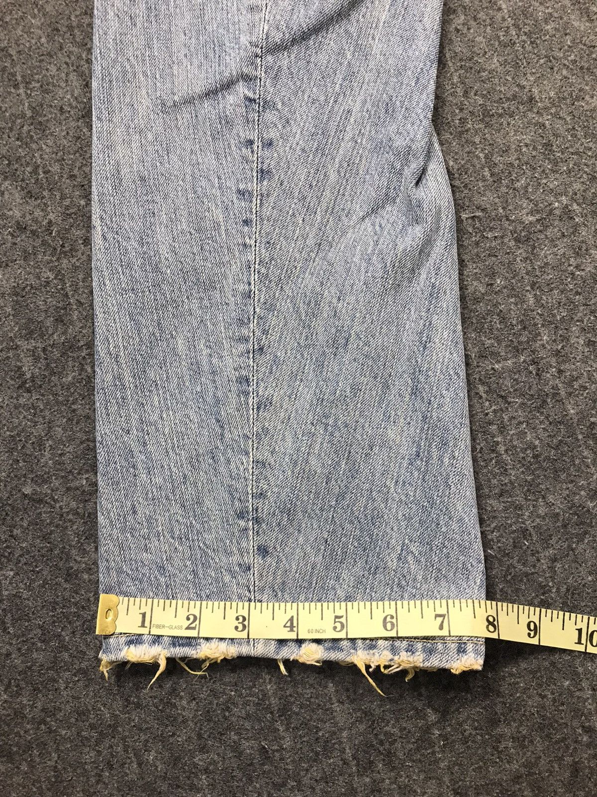 Japanese Brand × Vintage Vintage Green Wood Distressed Denim Faded Colour Design Size US 34 / EU 50 - 21 Thumbnail