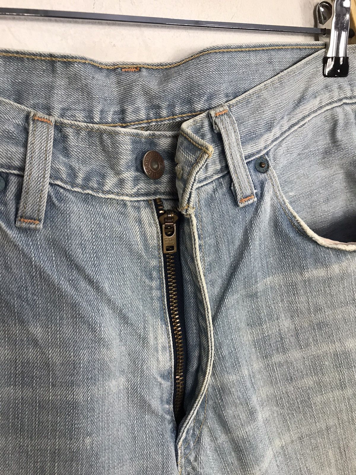Levi's × Vintage Vintage Levis Lot553 Light Blue Wash Distressed Jeans Size US 30 / EU 46 - 8 Thumbnail