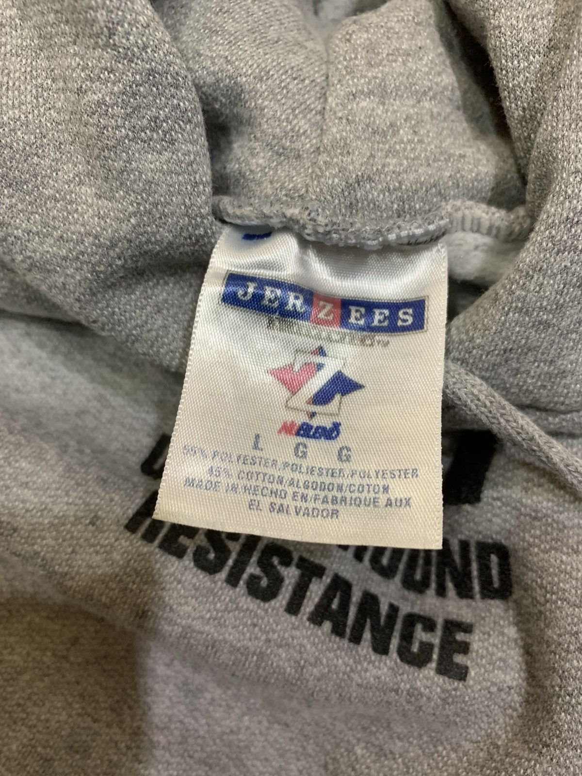 Band Tees VTG 90s UNDERGROUND RESISTANCE UR HOODIE Size US L / EU 52-54 / 3 - 6 Thumbnail