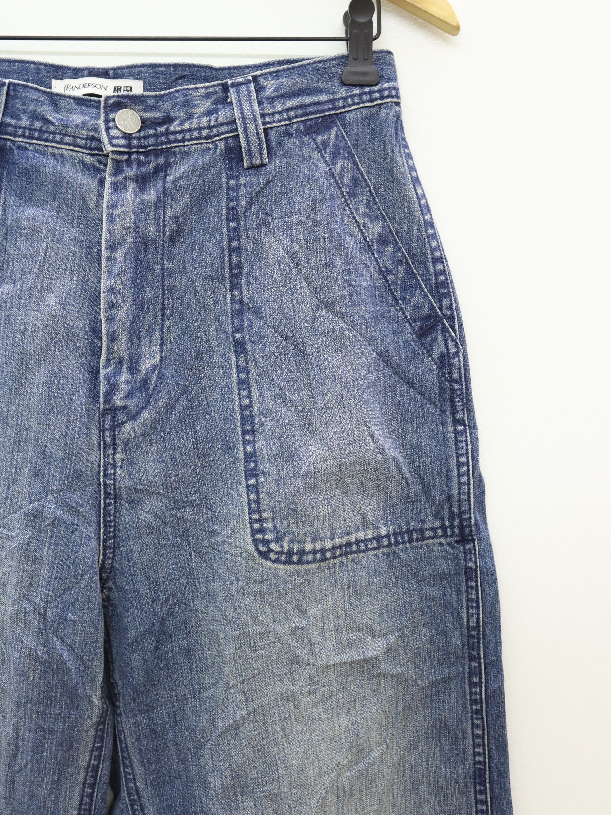 JW Anderson Loose Relaxed Wide Fatigue Mid Rise Pant collabs Uniqlo Size US 30 / EU 46 - 5 Thumbnail
