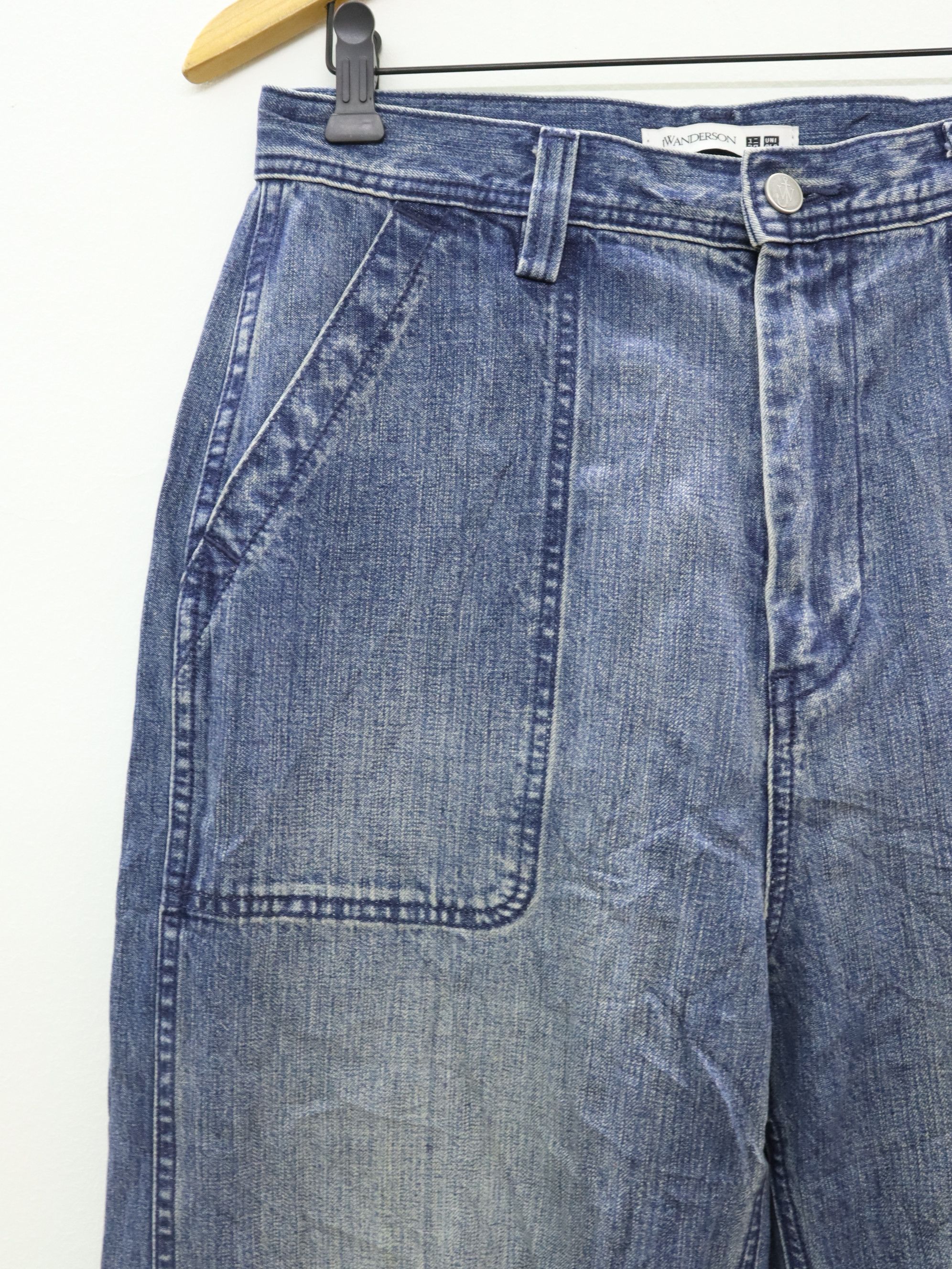 JW Anderson Loose Relaxed Wide Fatigue Mid Rise Pant collabs Uniqlo Size US 30 / EU 46 - 4 Thumbnail