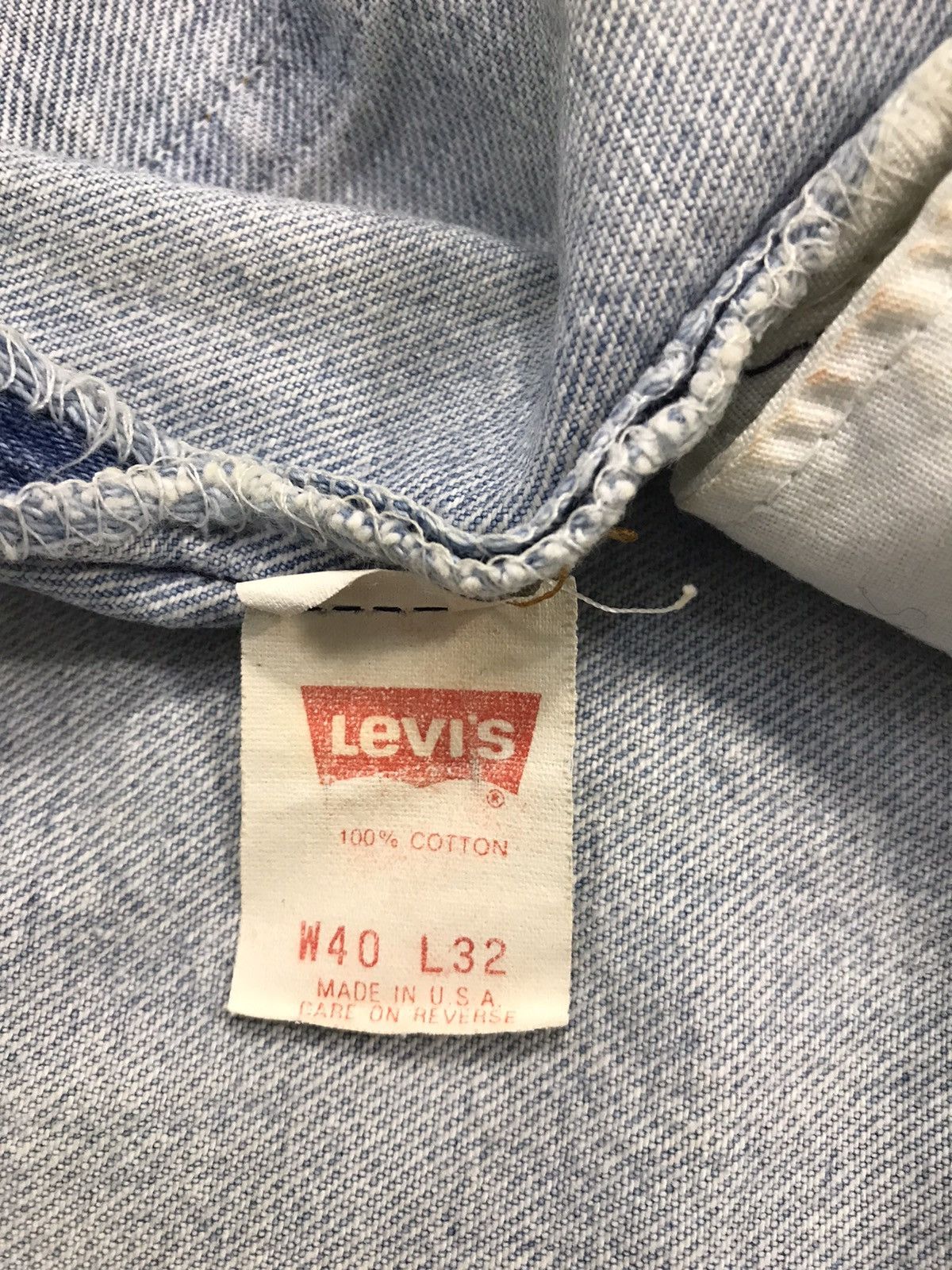 Levi's × Vintage Vintage Levi’s 501xx Made In Usa Design Size US 38 / EU 54 - 15 Thumbnail