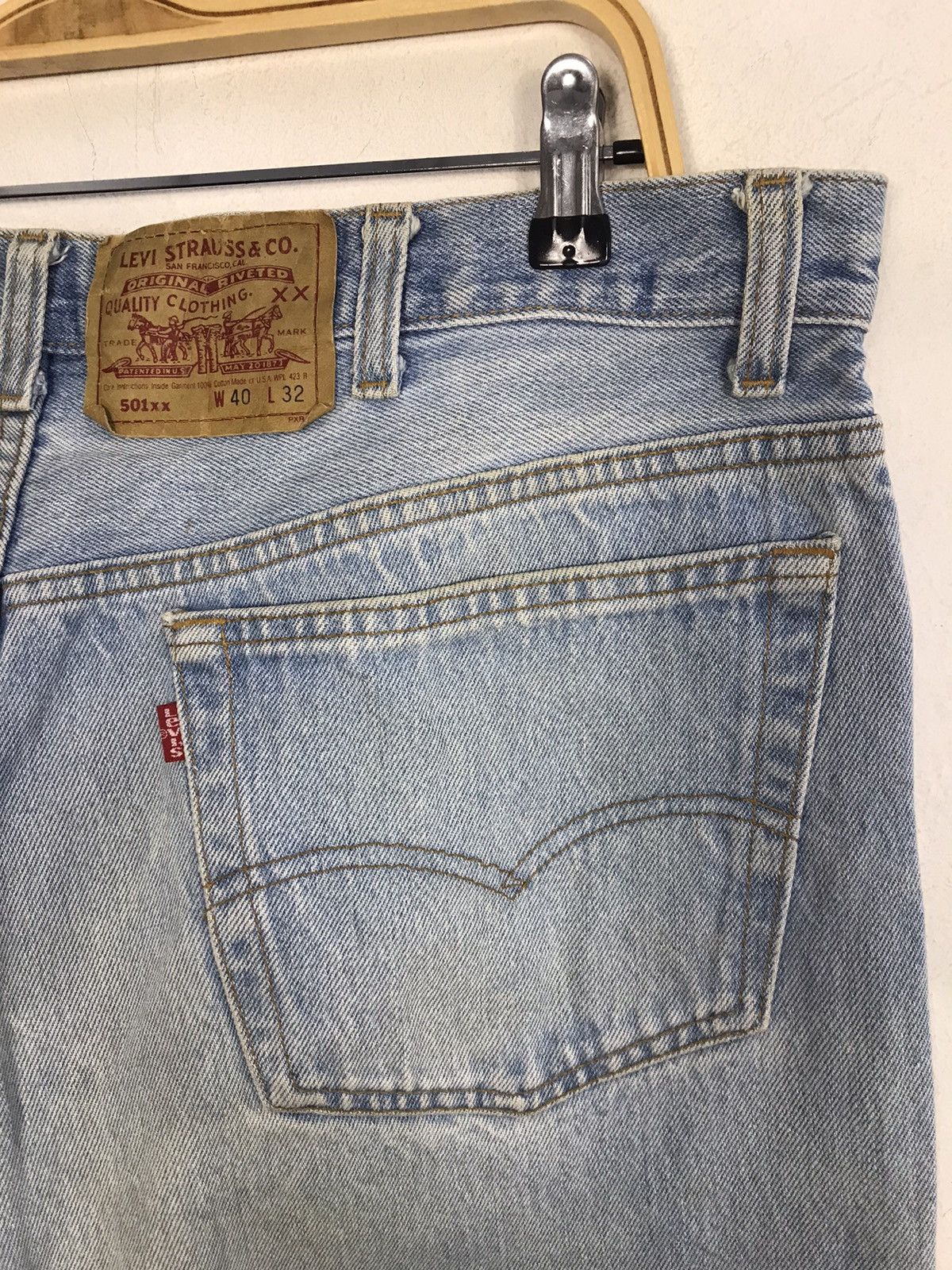 Levi's × Vintage Vintage Levi’s 501xx Made In Usa Design Size US 38 / EU 54 - 11 Thumbnail