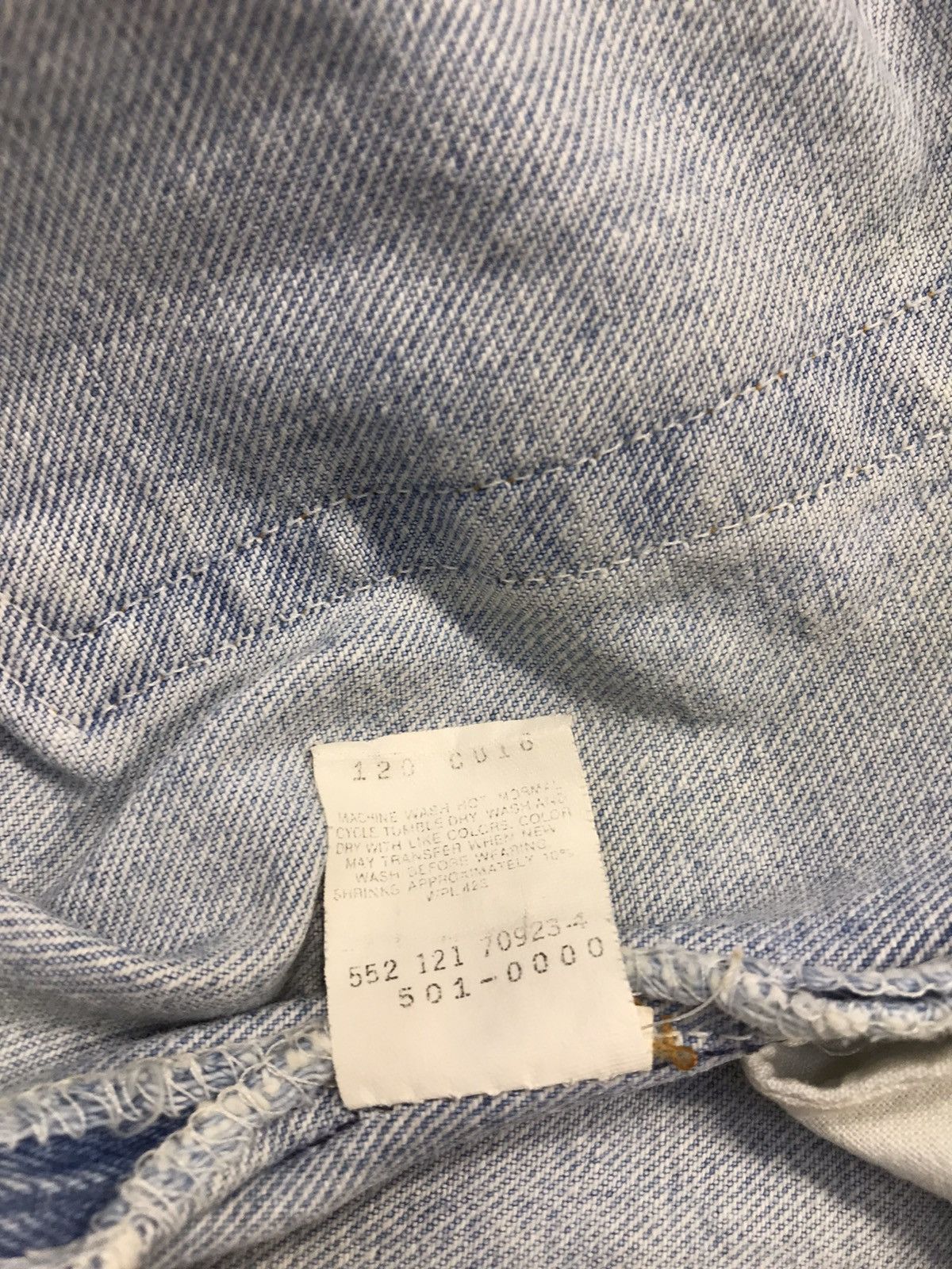 Levi's × Vintage Vintage Levi’s 501xx Made In Usa Design Size US 38 / EU 54 - 16 Thumbnail
